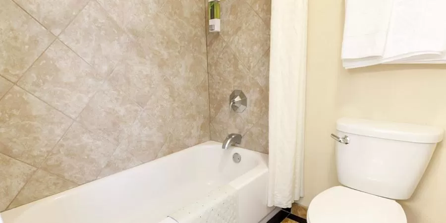 Shower in Red Garter Hotel & Casino by Red Lion Hotels