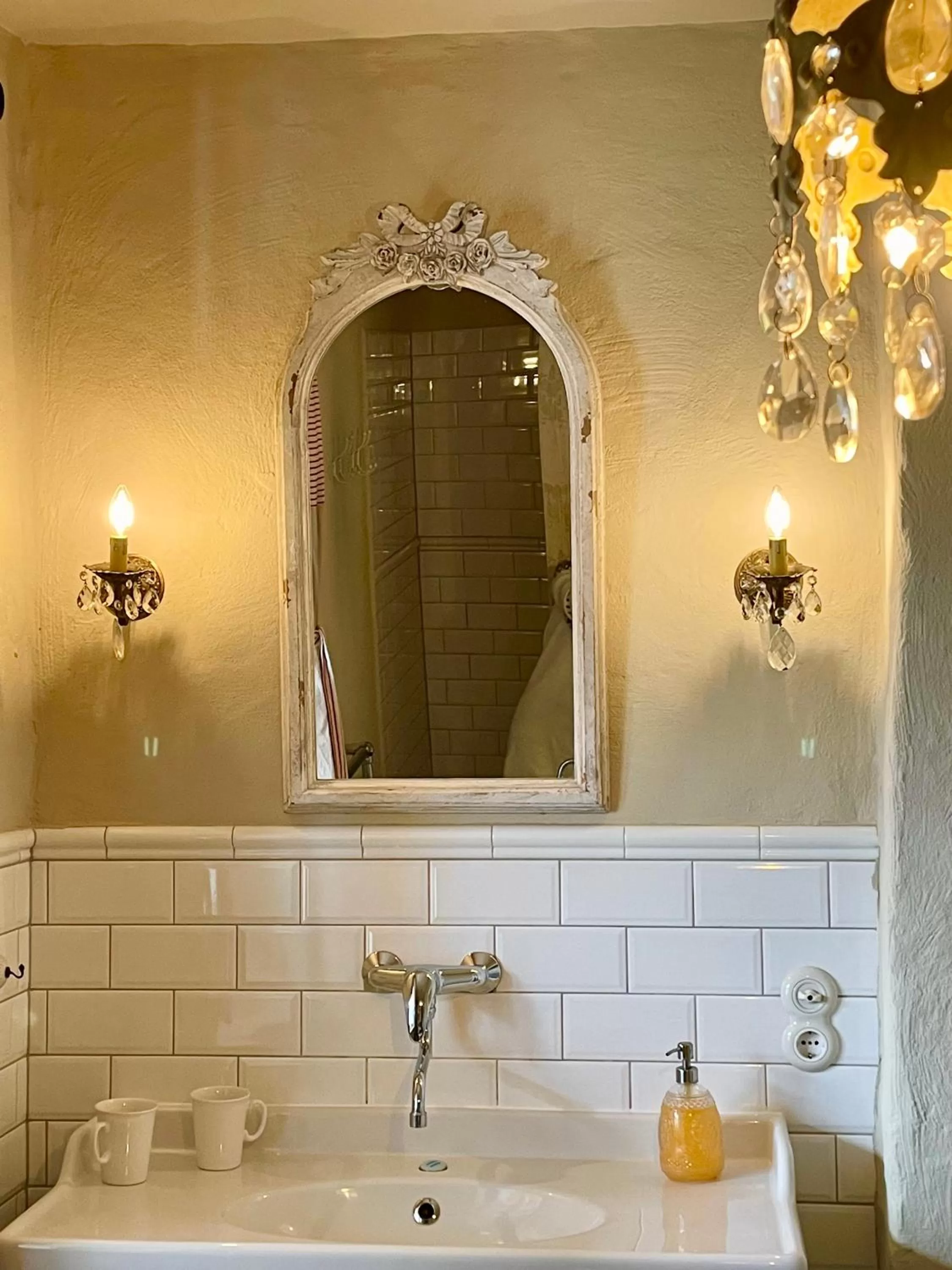 Bathroom in Weißt Du noch - Gästehäuser & Suiten