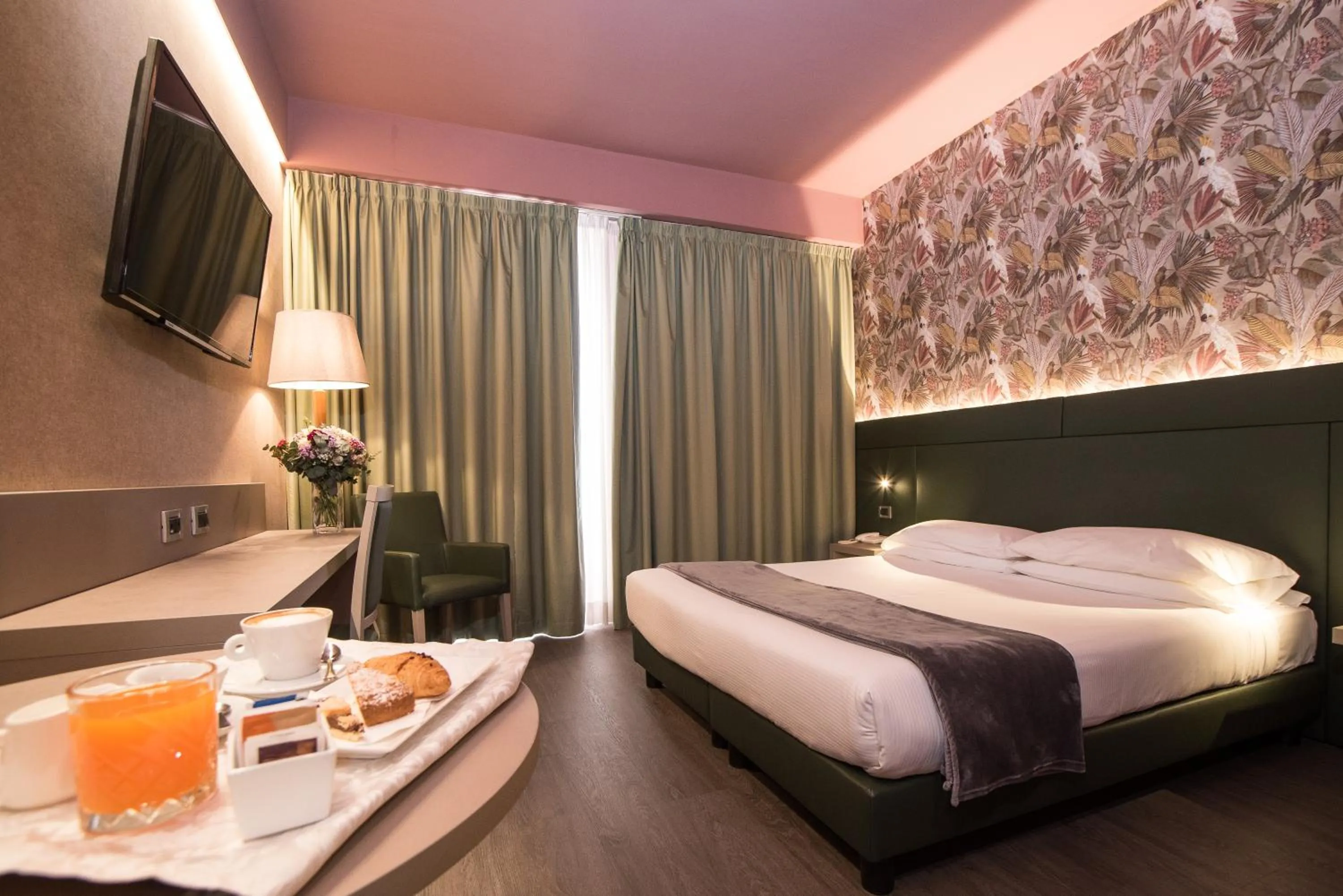 Bedroom, Bed in Hotel Ristorante Ala d'Oro