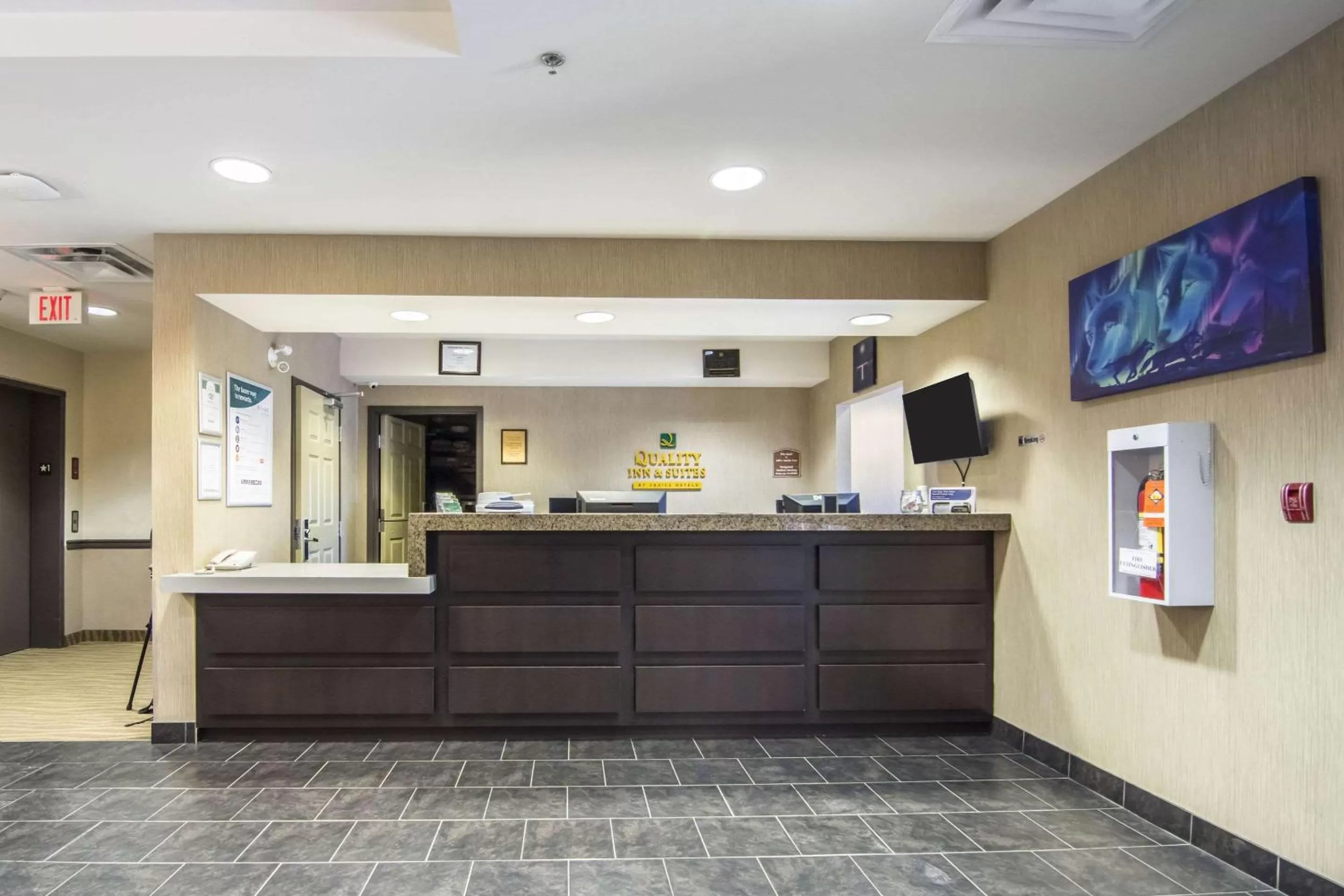 Lobby or reception in Quality Inn & Suites Thompson