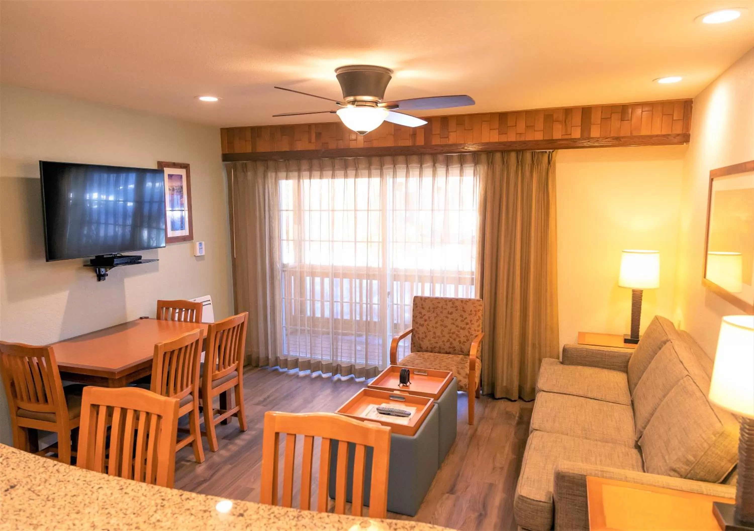 Living room in The Tahoe Beach & Ski Club Owners Association