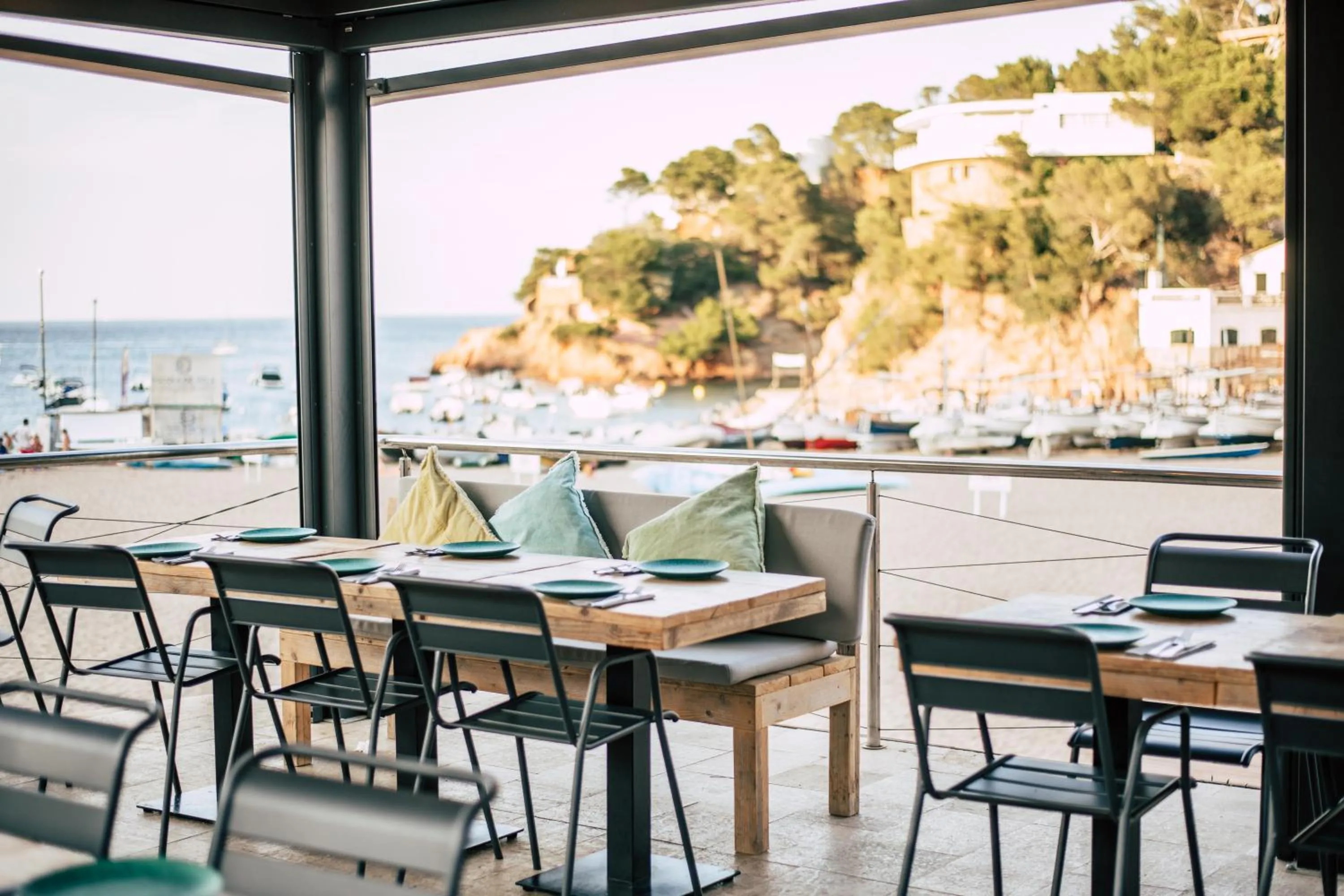 Balcony/Terrace in Hostal Ses Negres