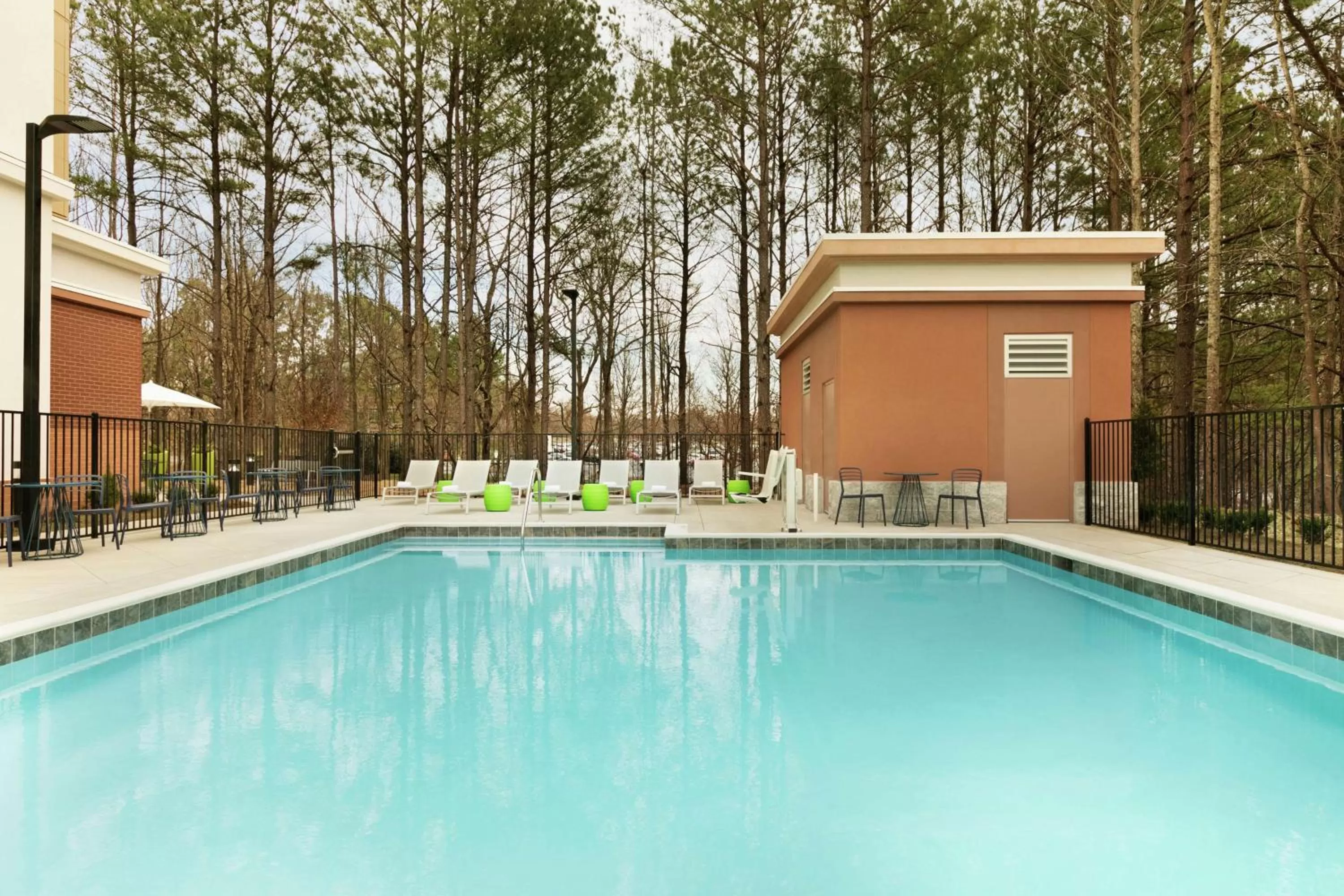Pool view in Hampton Inn And Suites By Hilton Johns Creek