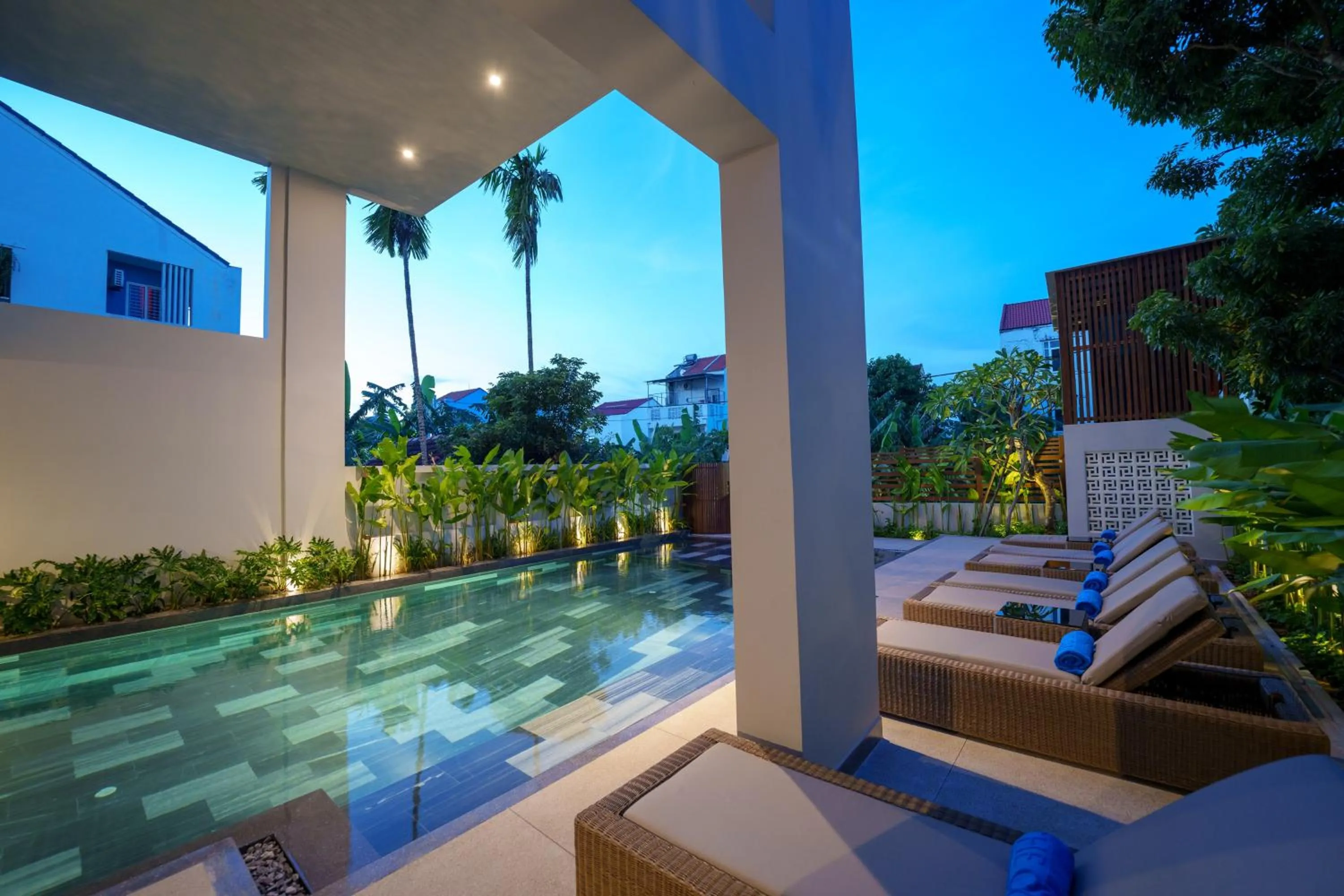 Swimming pool in Cozy An Boutique Hotel Hoian