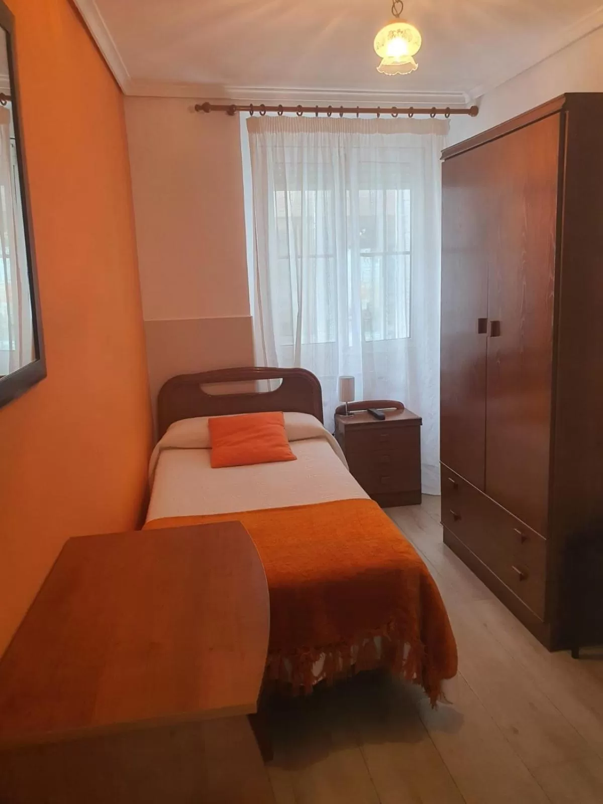 Bed in Hotel Abrego Reinosa