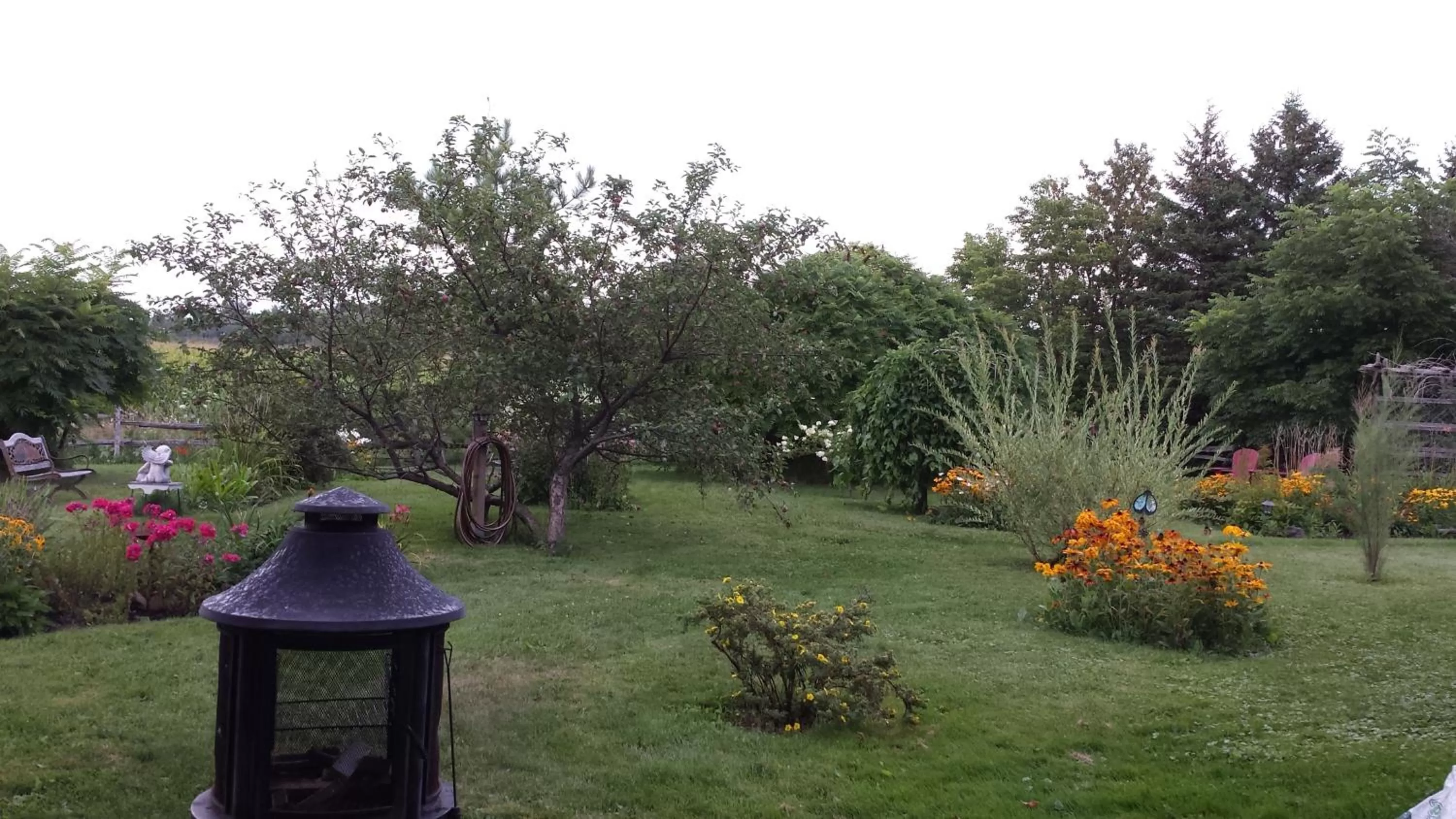 Garden view, Garden in Atelier Galerie Anne Drouin Peinture & Pension