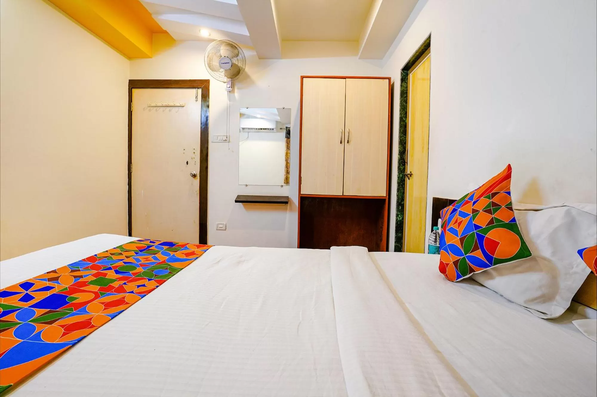 Bed in FabHotel Sai Chatra