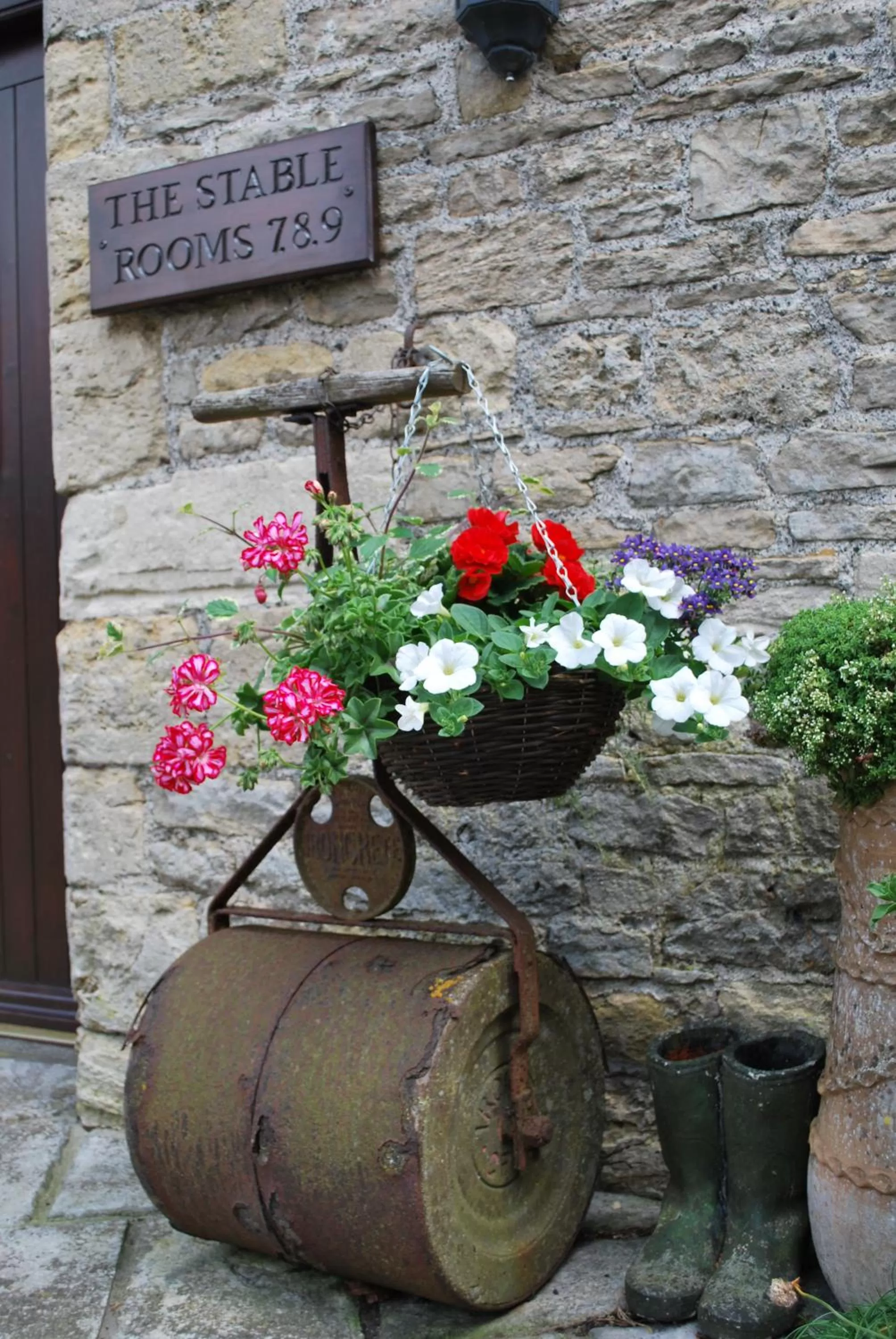 Decorative detail in Toghill House Farm