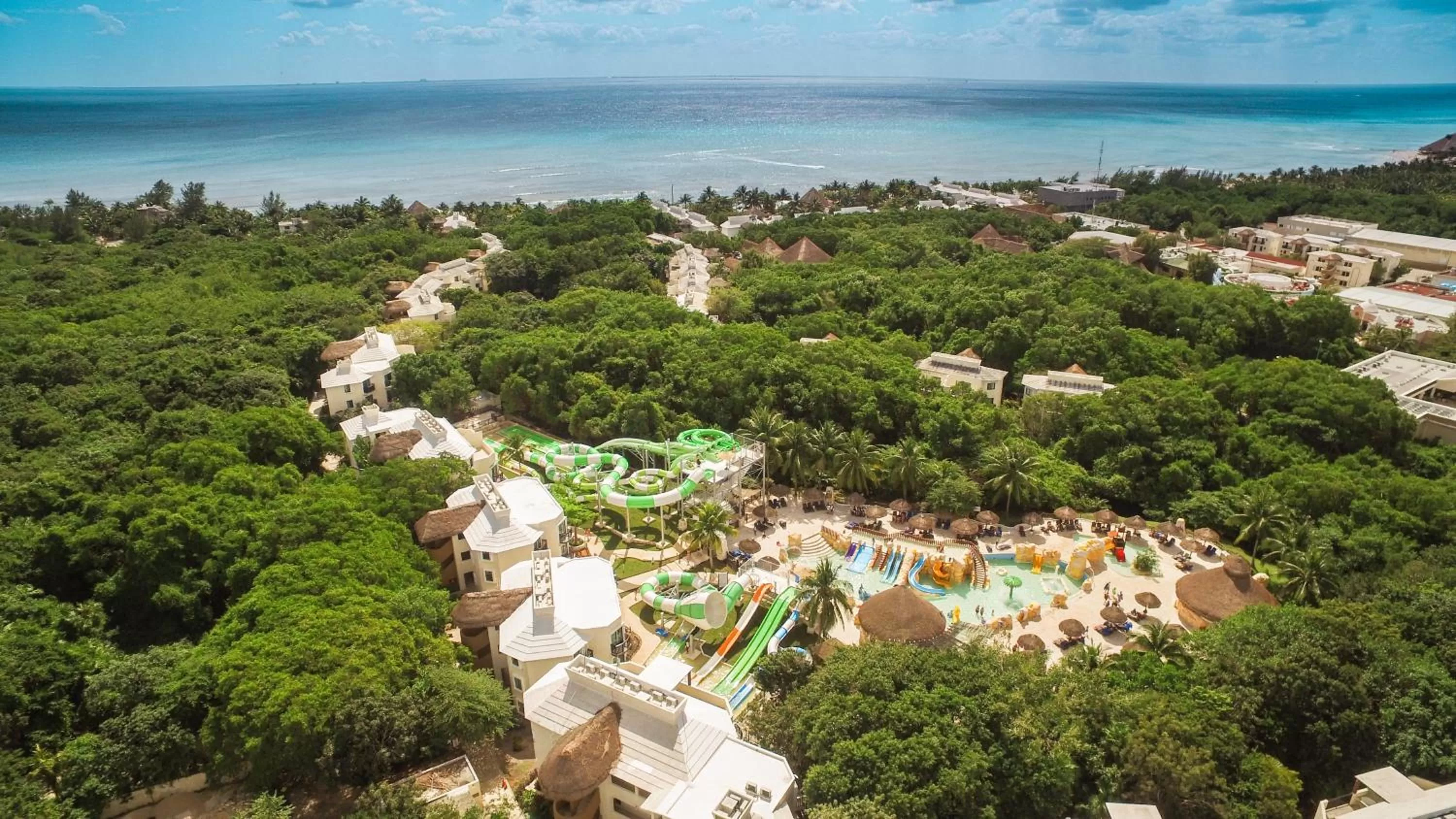 Aqua park in Select Club at Sandos Caracol All Inclusive - Adults Only Area
