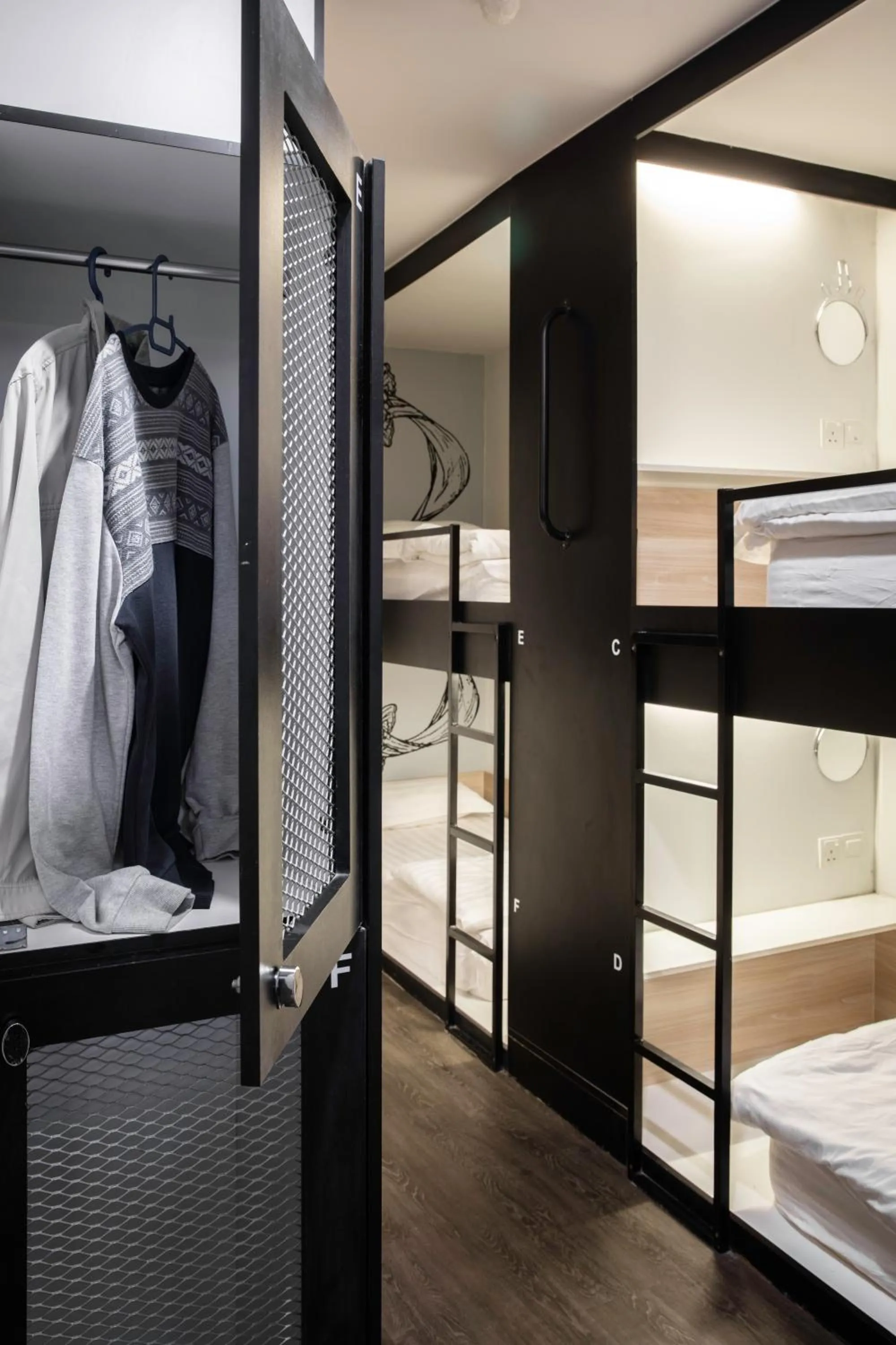 bunk bed in Kitez Hotel & Bunkz