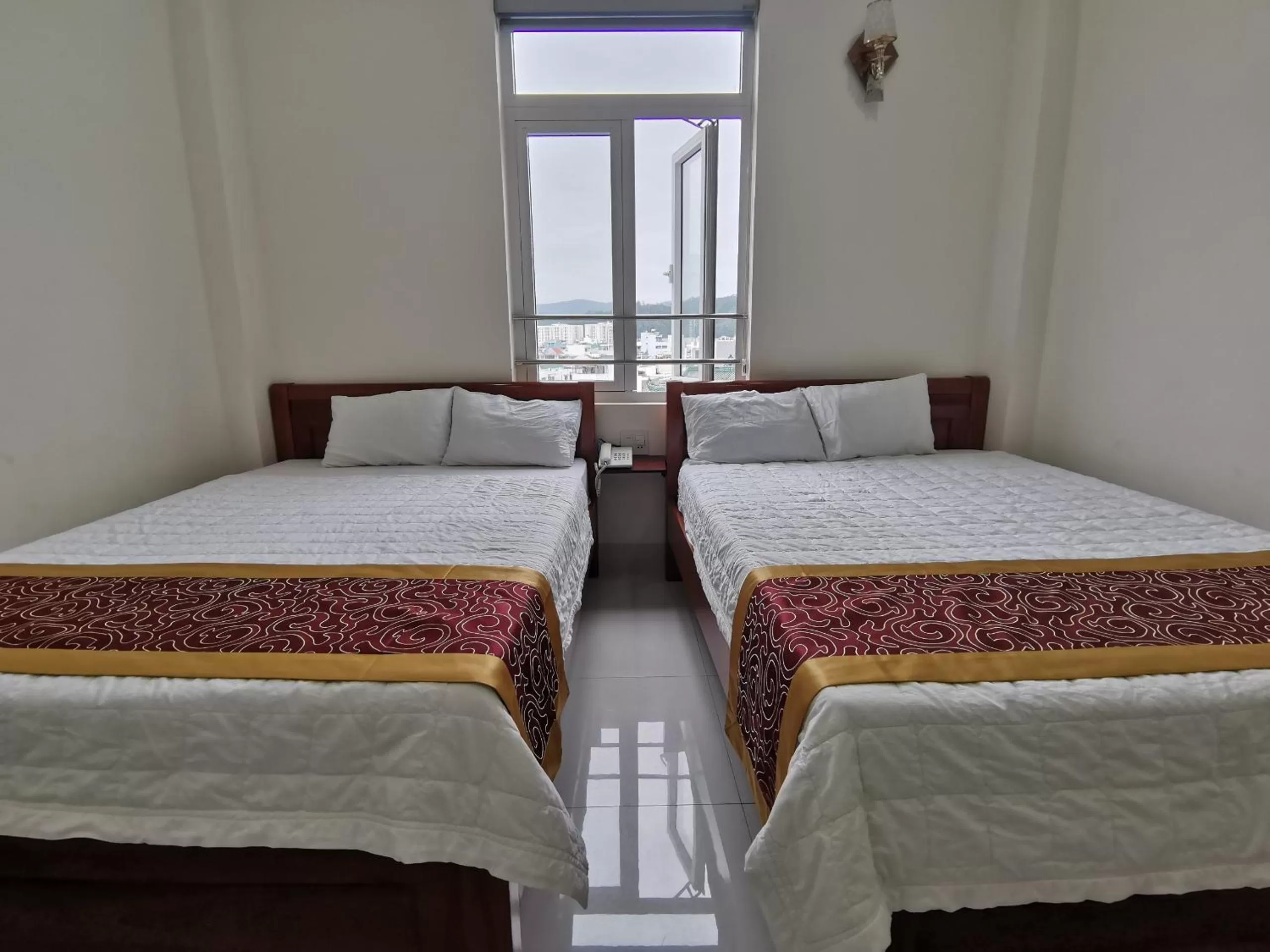 Bed in An Ngân Phú Hotel