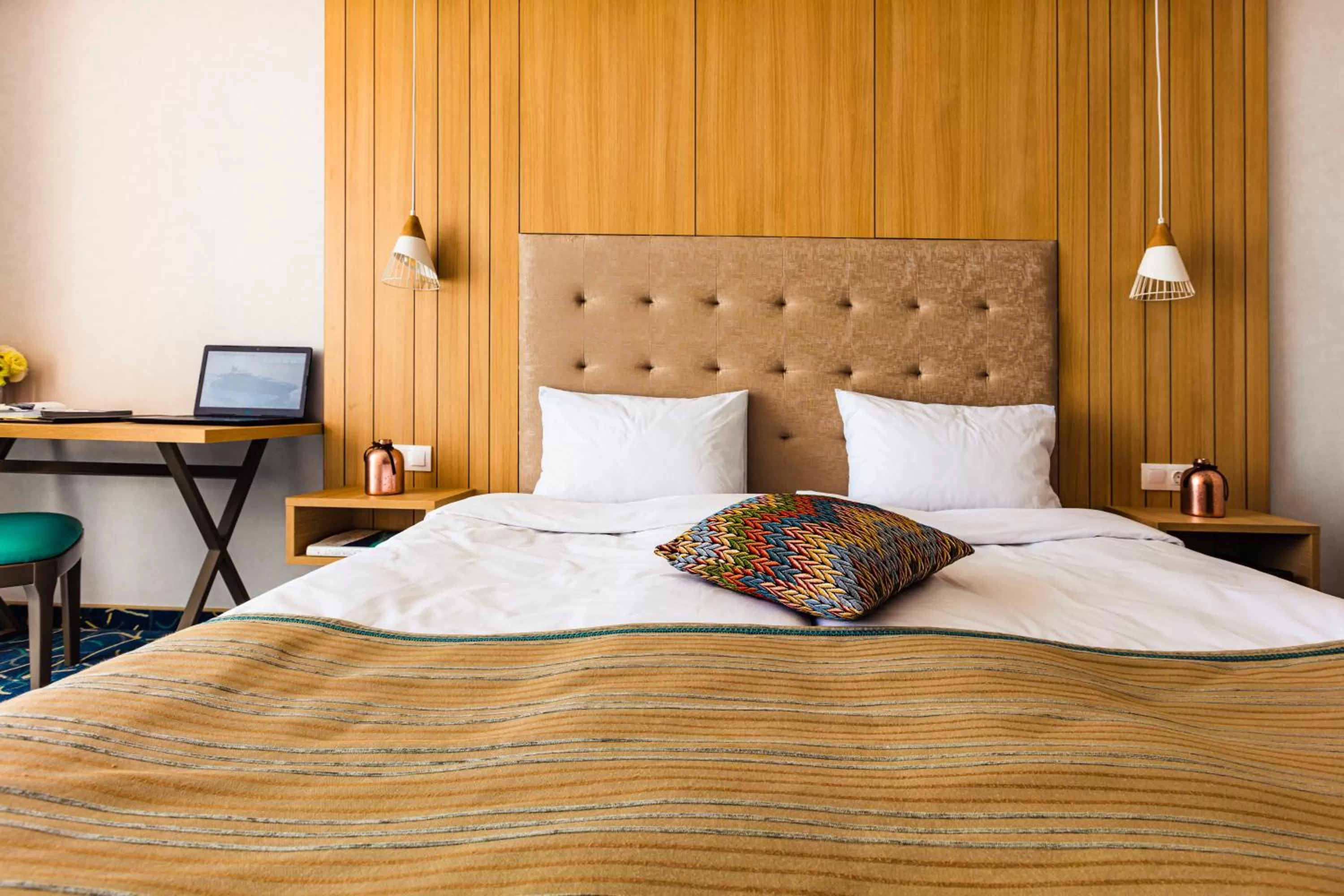 Bed in Marina Burgas Hotel