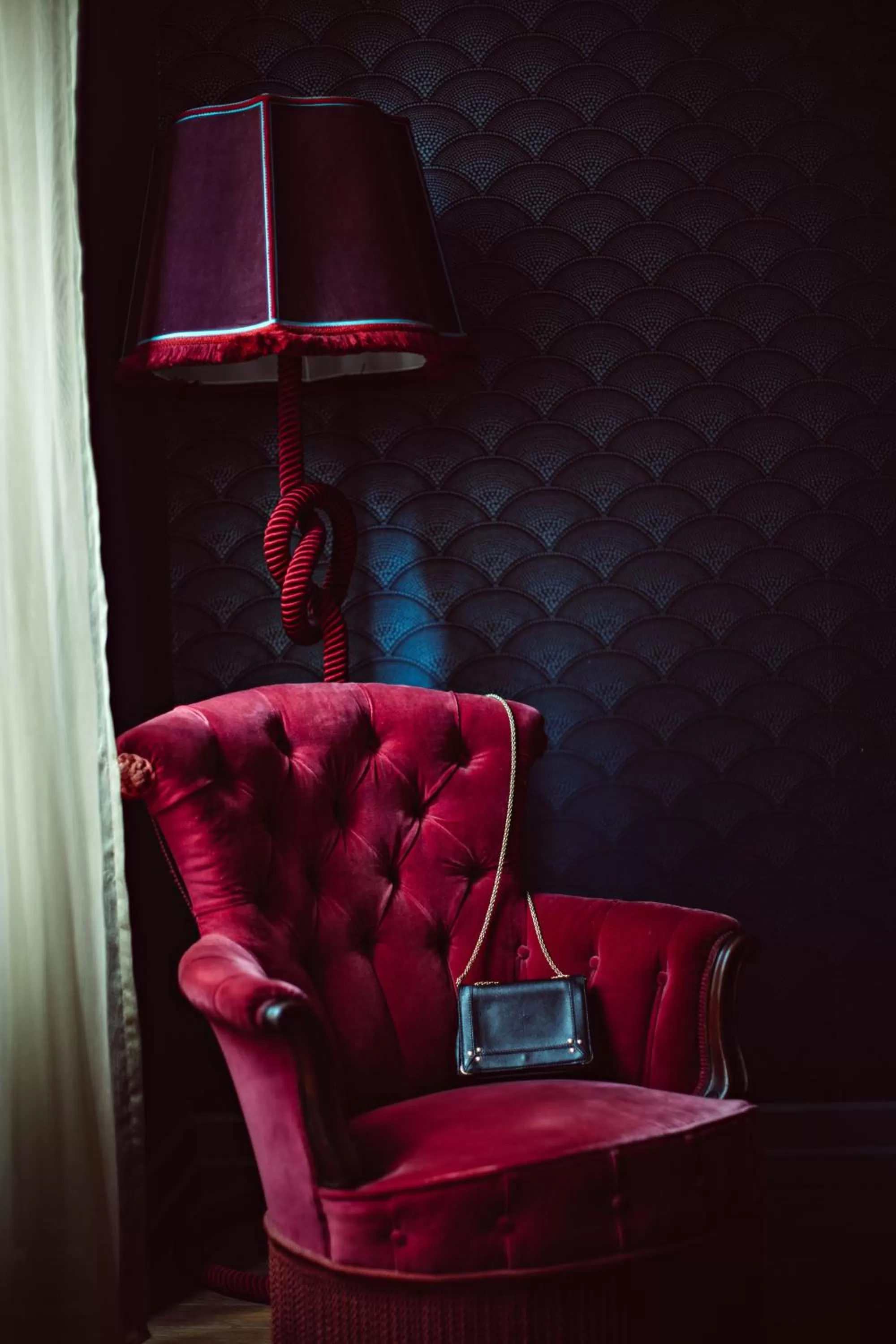 Decorative detail in Monsieur Cadet Hotel & Spa