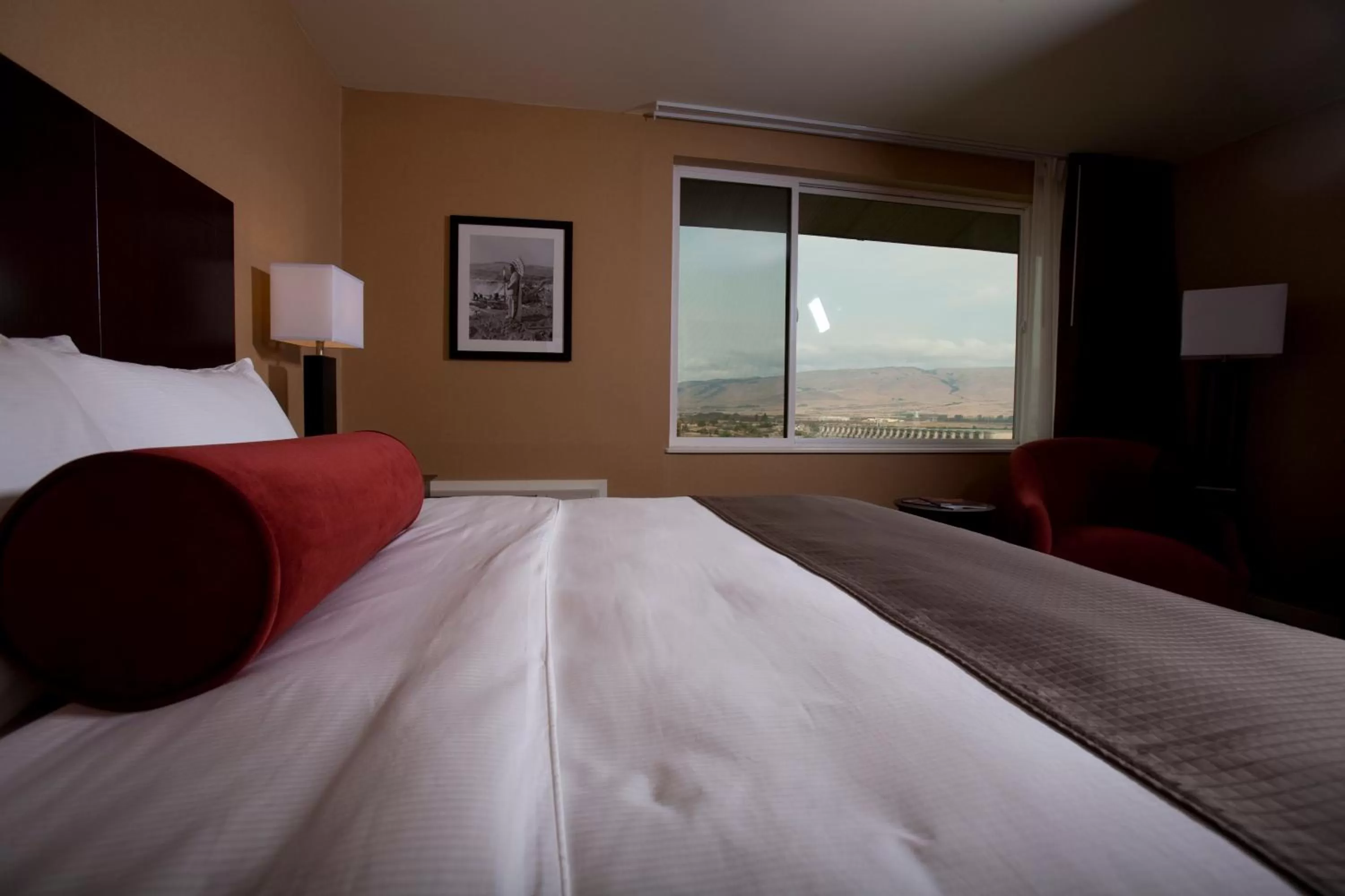 Photo of the whole room, Bed in Celilo Inn