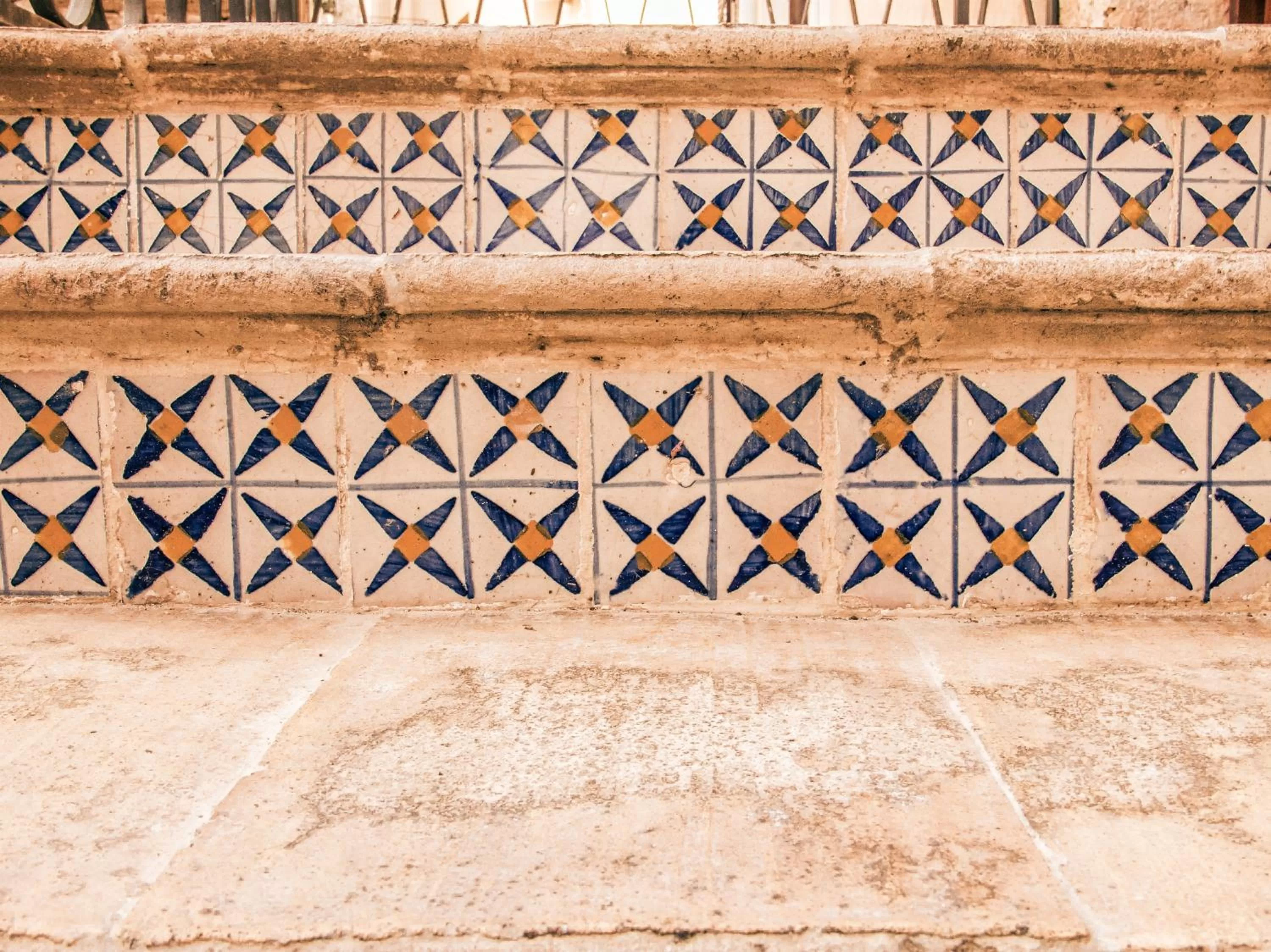 Decorative detail in B&B Porta Bagni