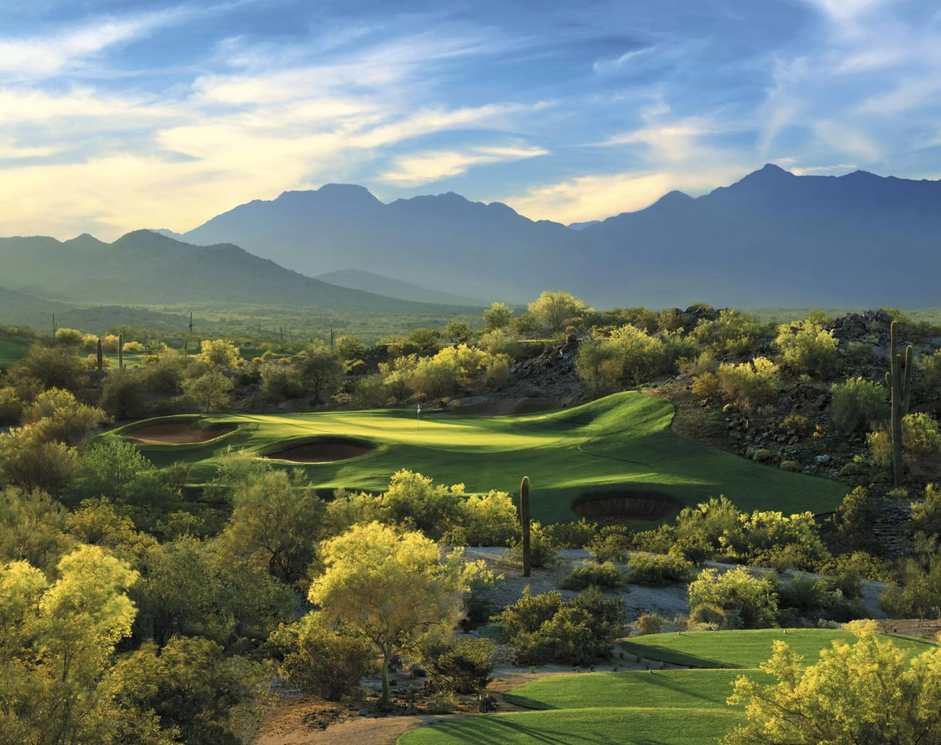 Golfcourse, Bird's-eye View in Luxury Condos by Meridian CondoResorts- Scottsdale