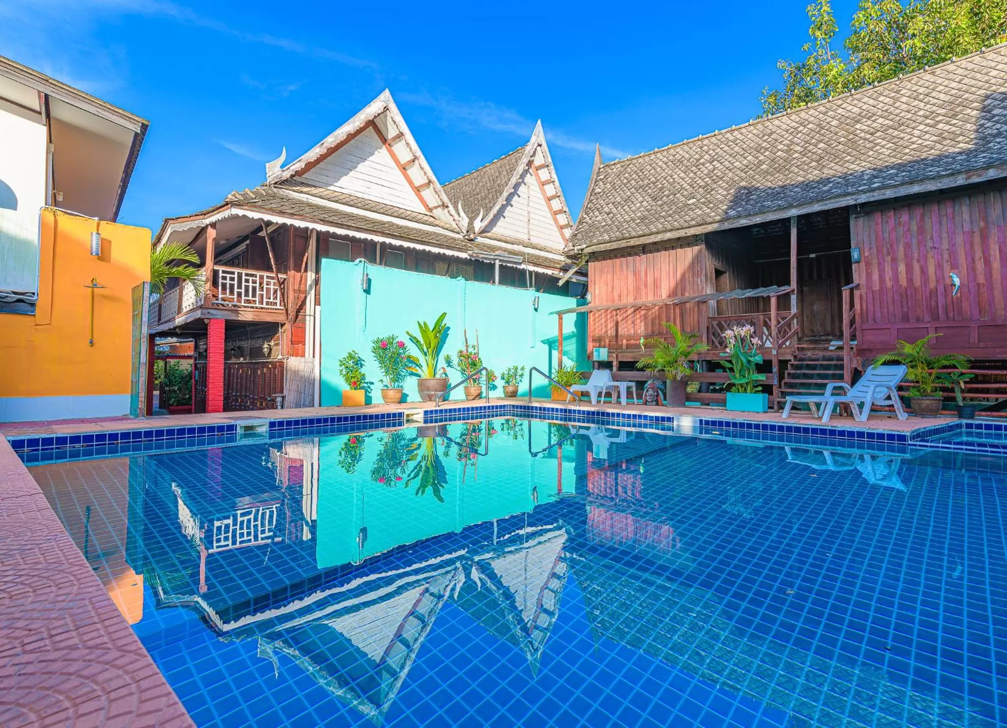 Swimming pool in MANDARIN LODGE by victor