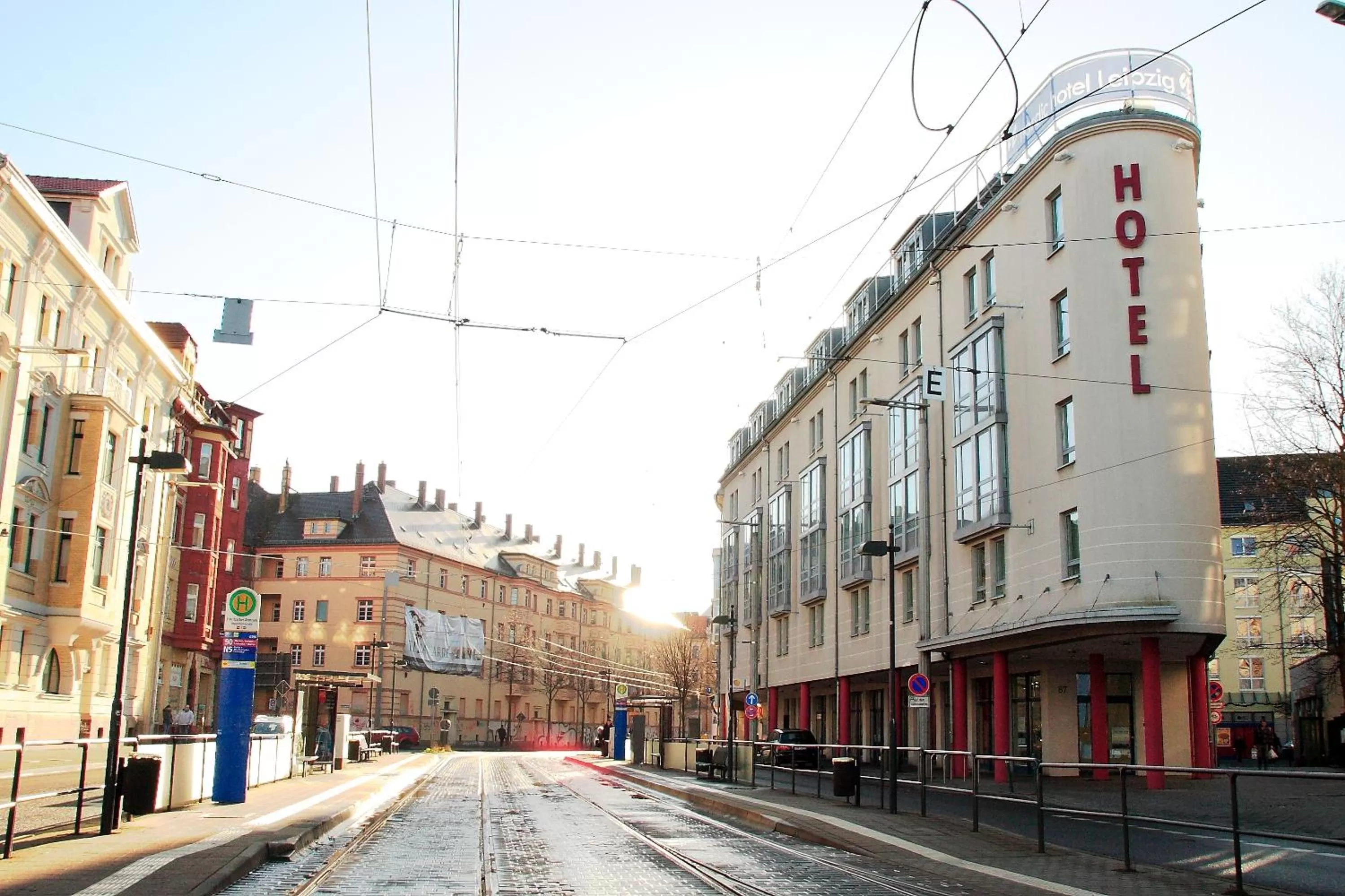 Facade/entrance in Hotel Leipzig City Nord by Campanile