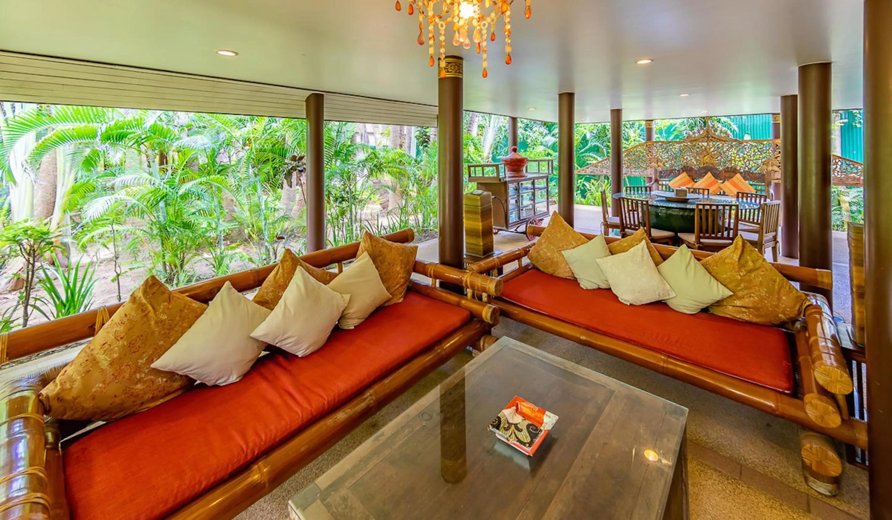 Living room in Ban Kaew Villas
