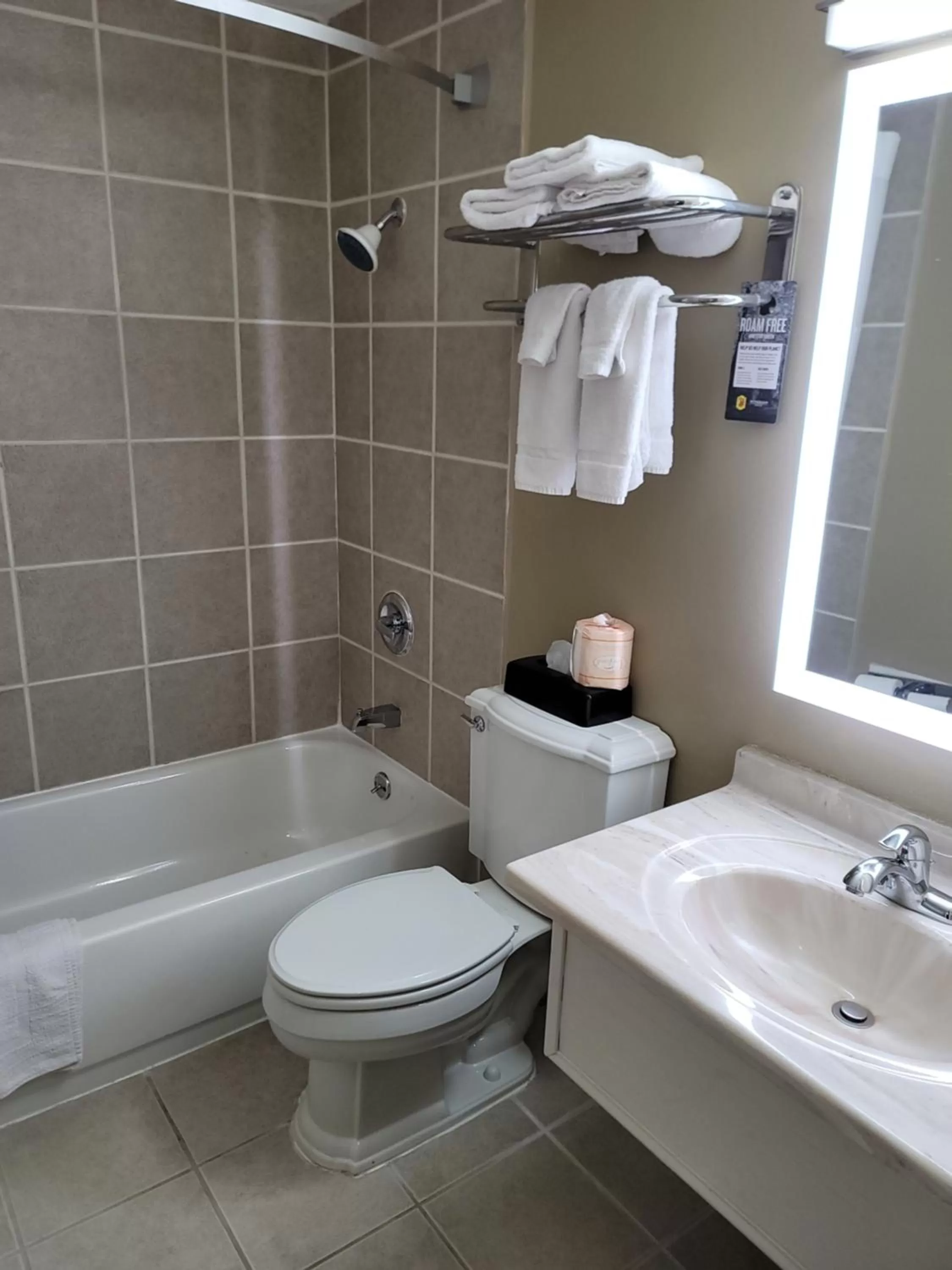 Bathroom in Red Lion Inn and Suites Liberty