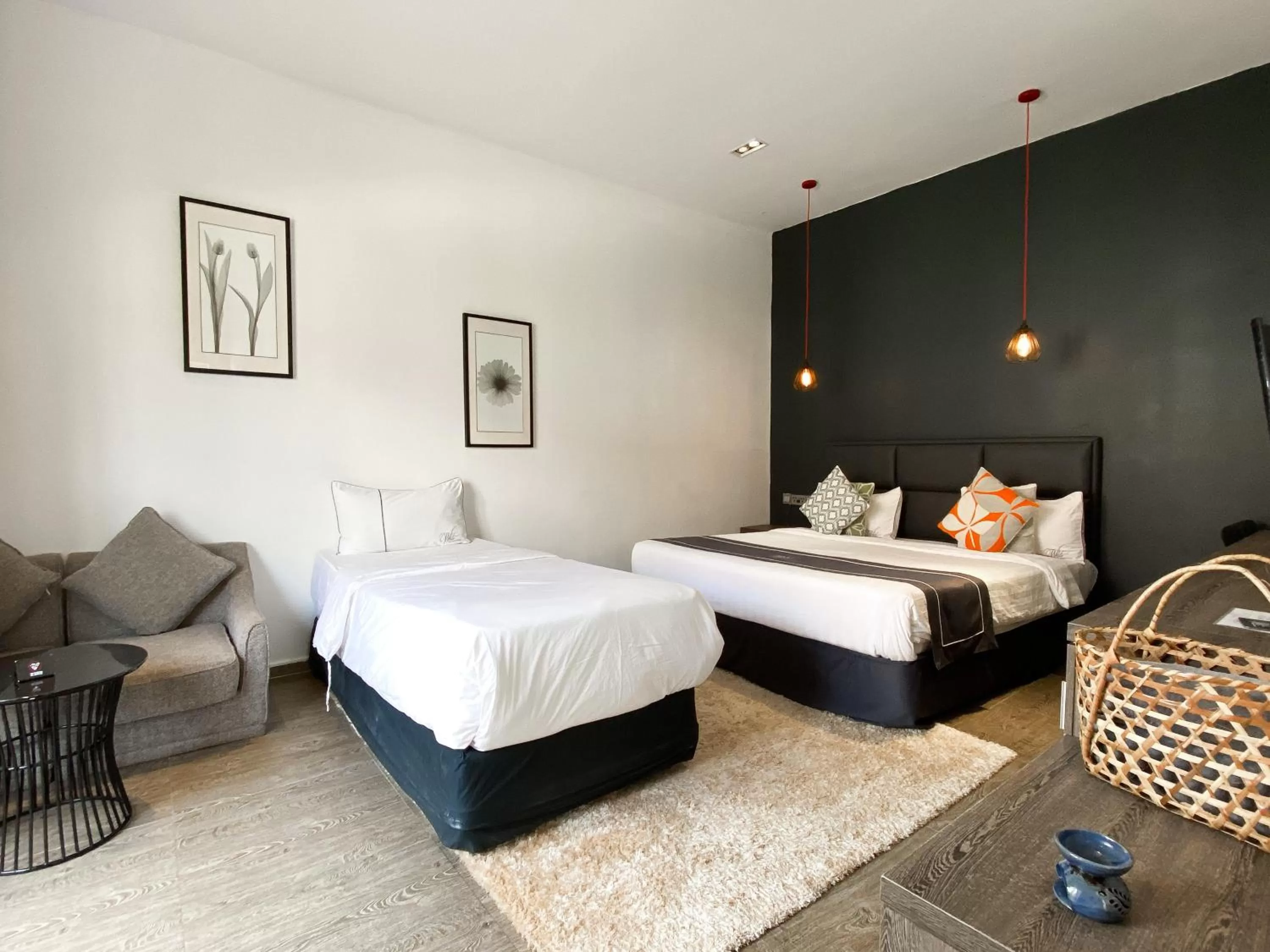 Bed in White Boutique Hotel and Residences