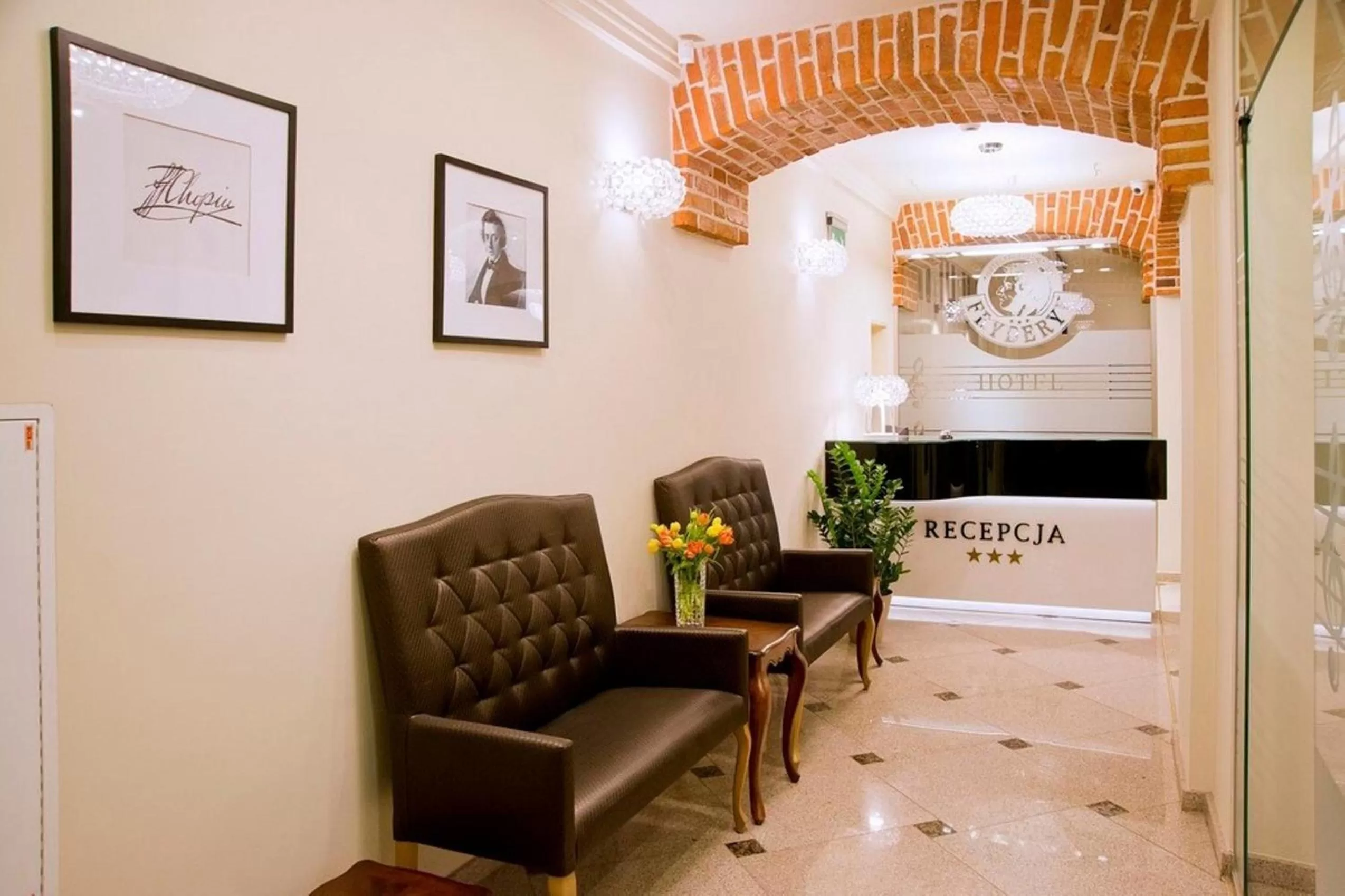 Lobby or reception in Hotel Fryderyk