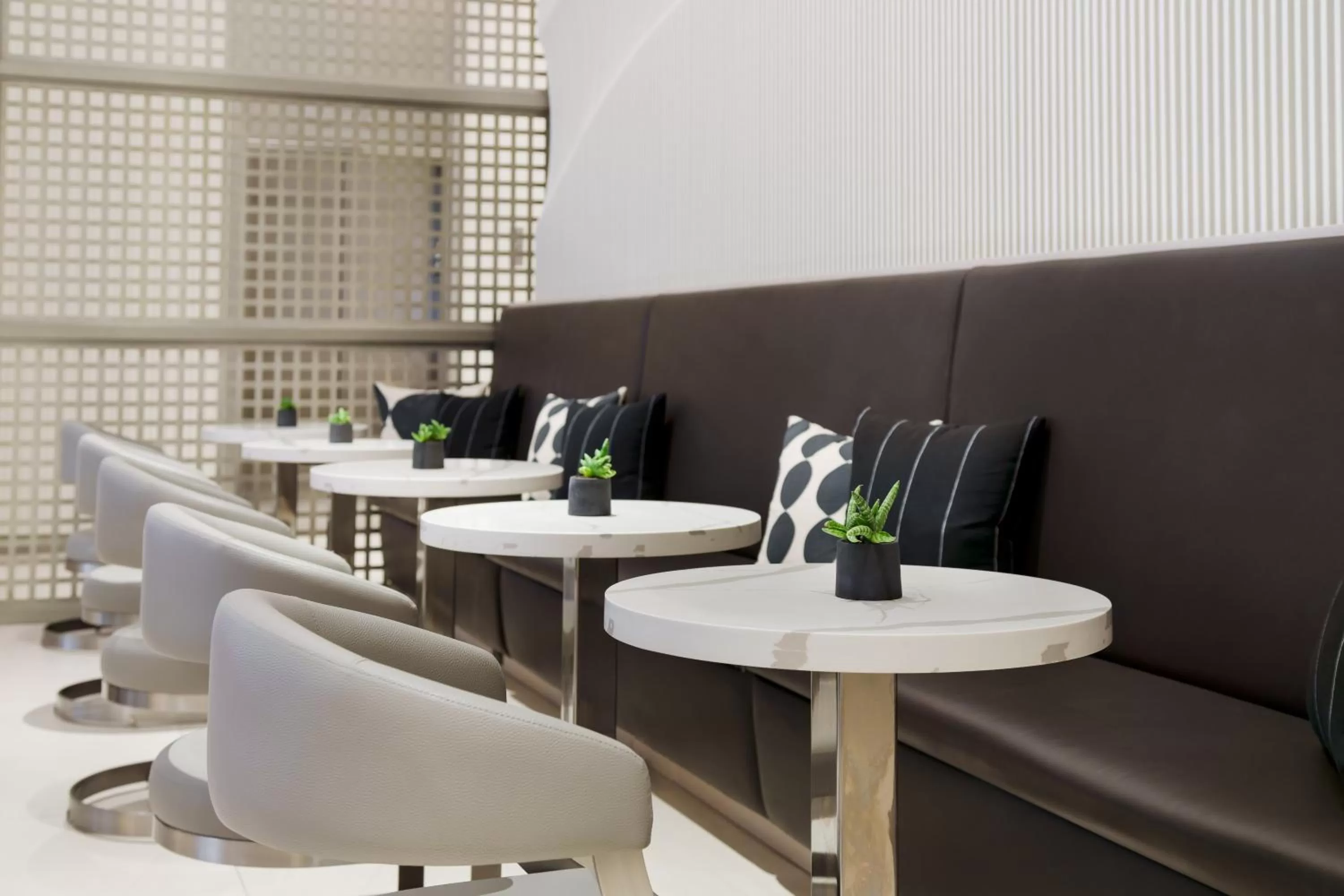 Seating area in AC Hotel St Petersburg Downtown