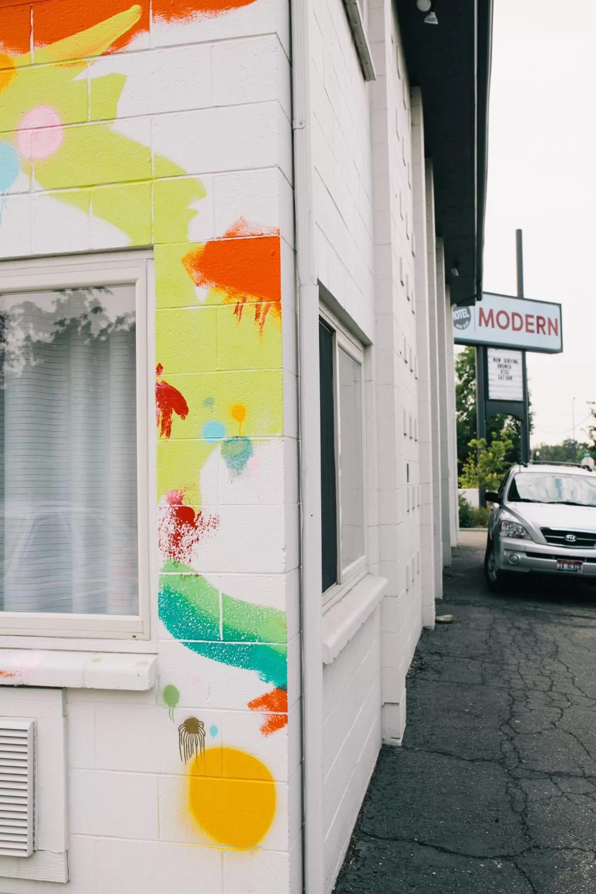 Property building in Modern Hotel