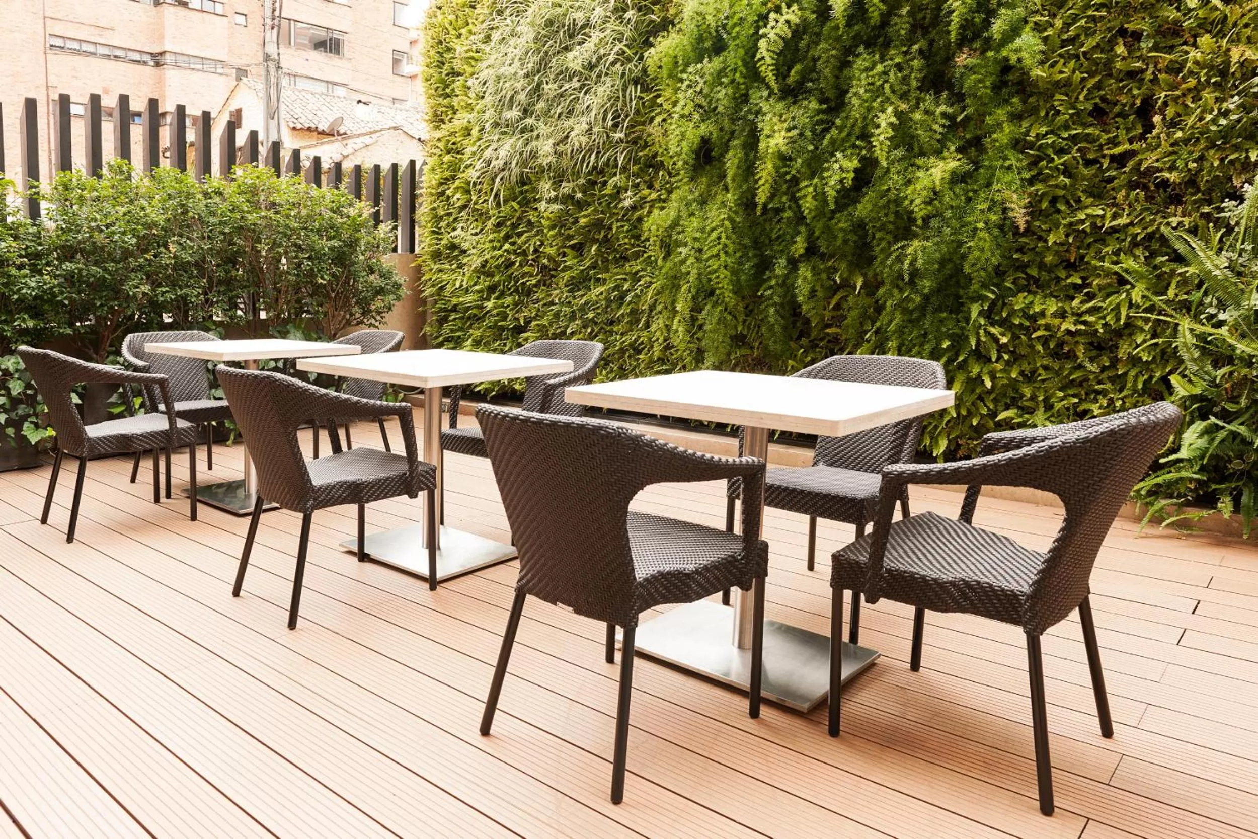 Balcony/Terrace in bs Rosales Hotel