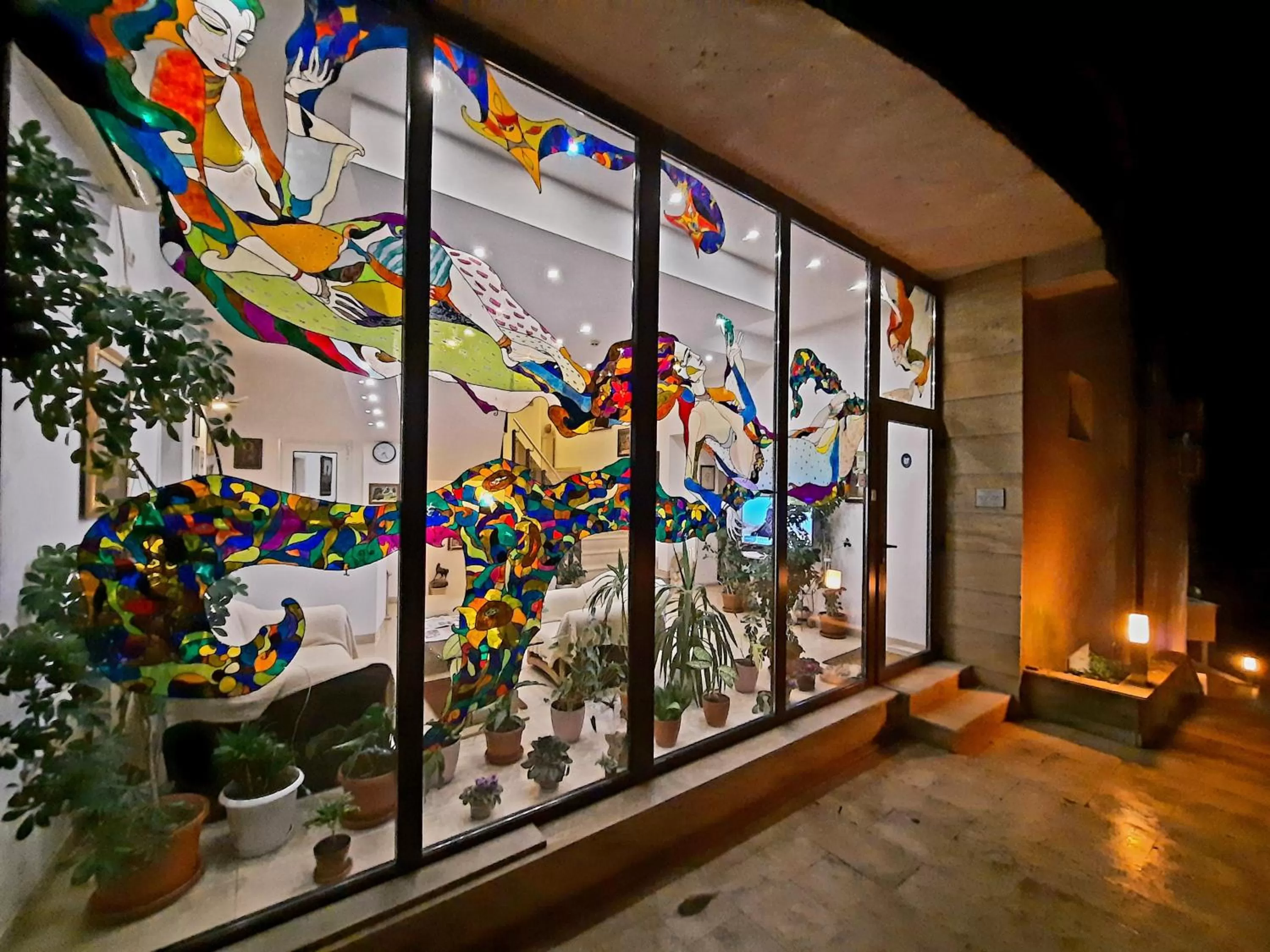 Property building in Family Art Hotel Gallery