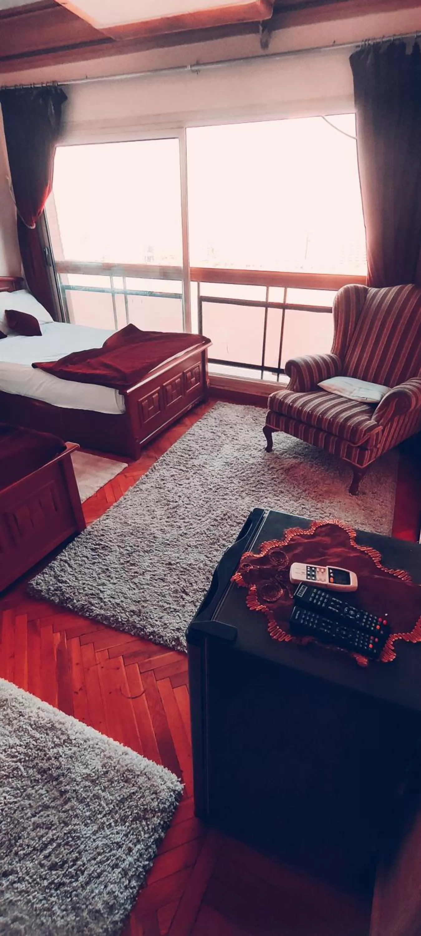 Seating area, Bed in Nile Star Suites &Apartment