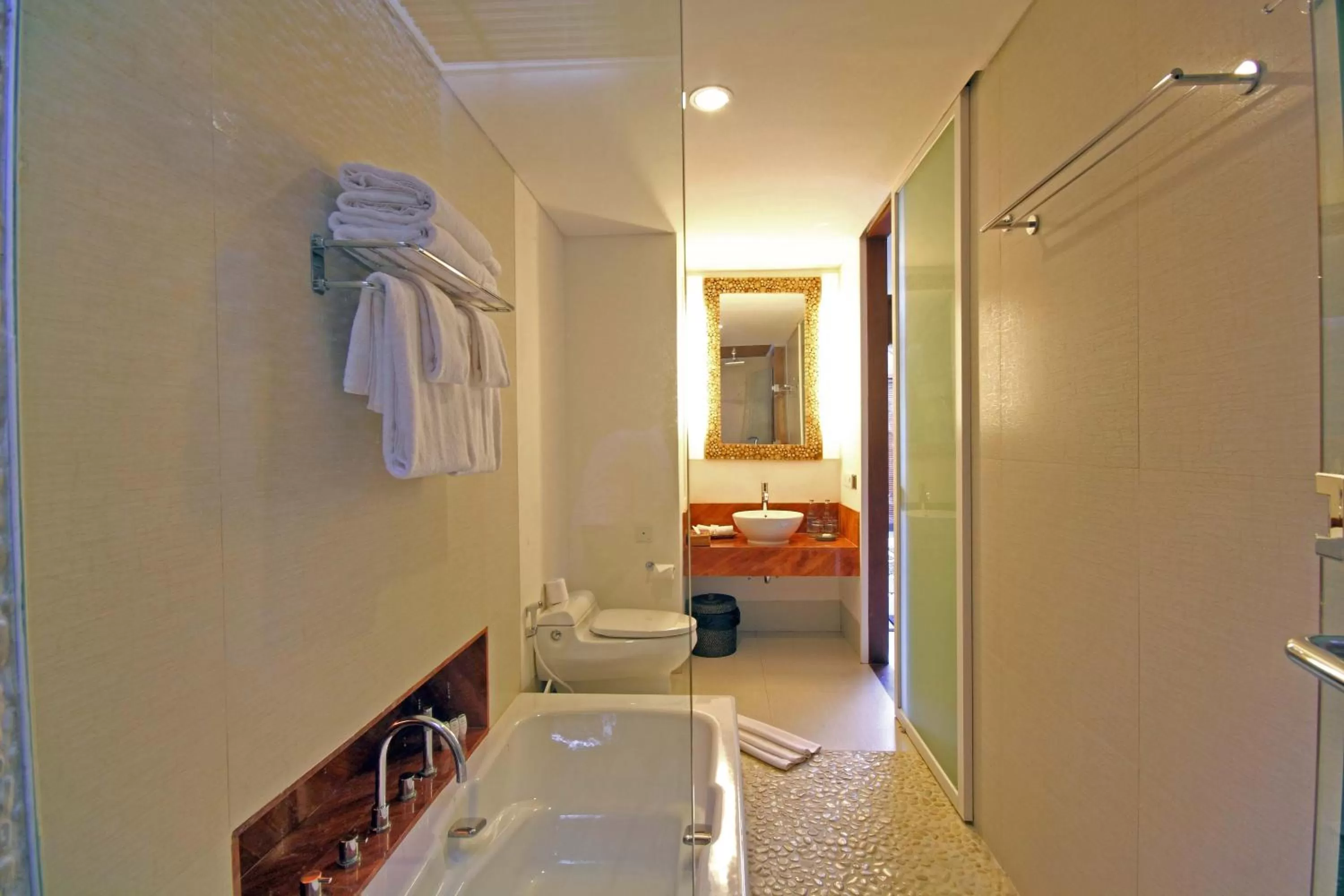 Bathroom, Bed in Ubud Green Resort Villas Powered by Archipelago