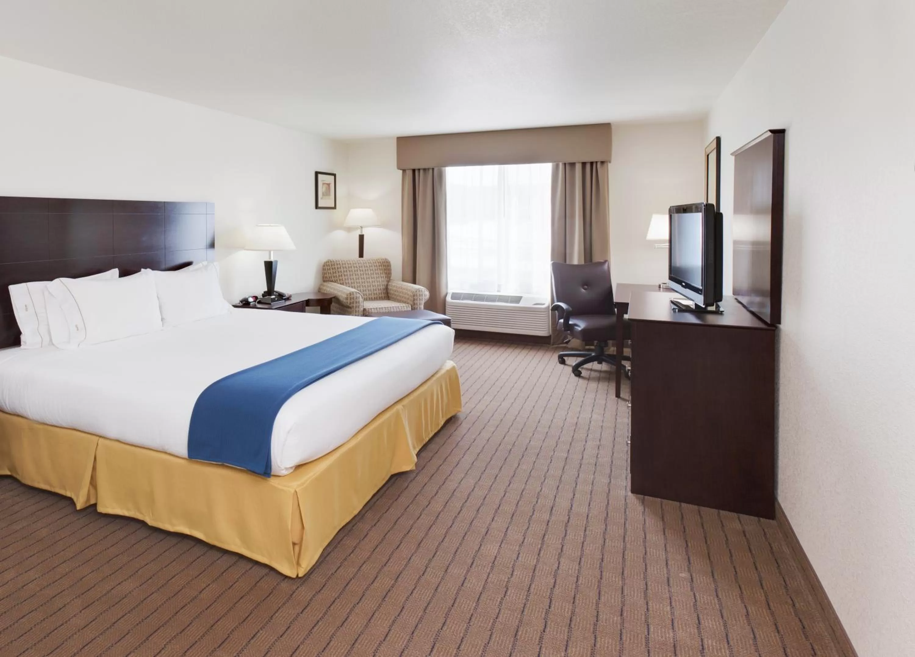 TV and multimedia, Bed in Holiday Inn Express & Suites - Omaha I - 80 by IHG