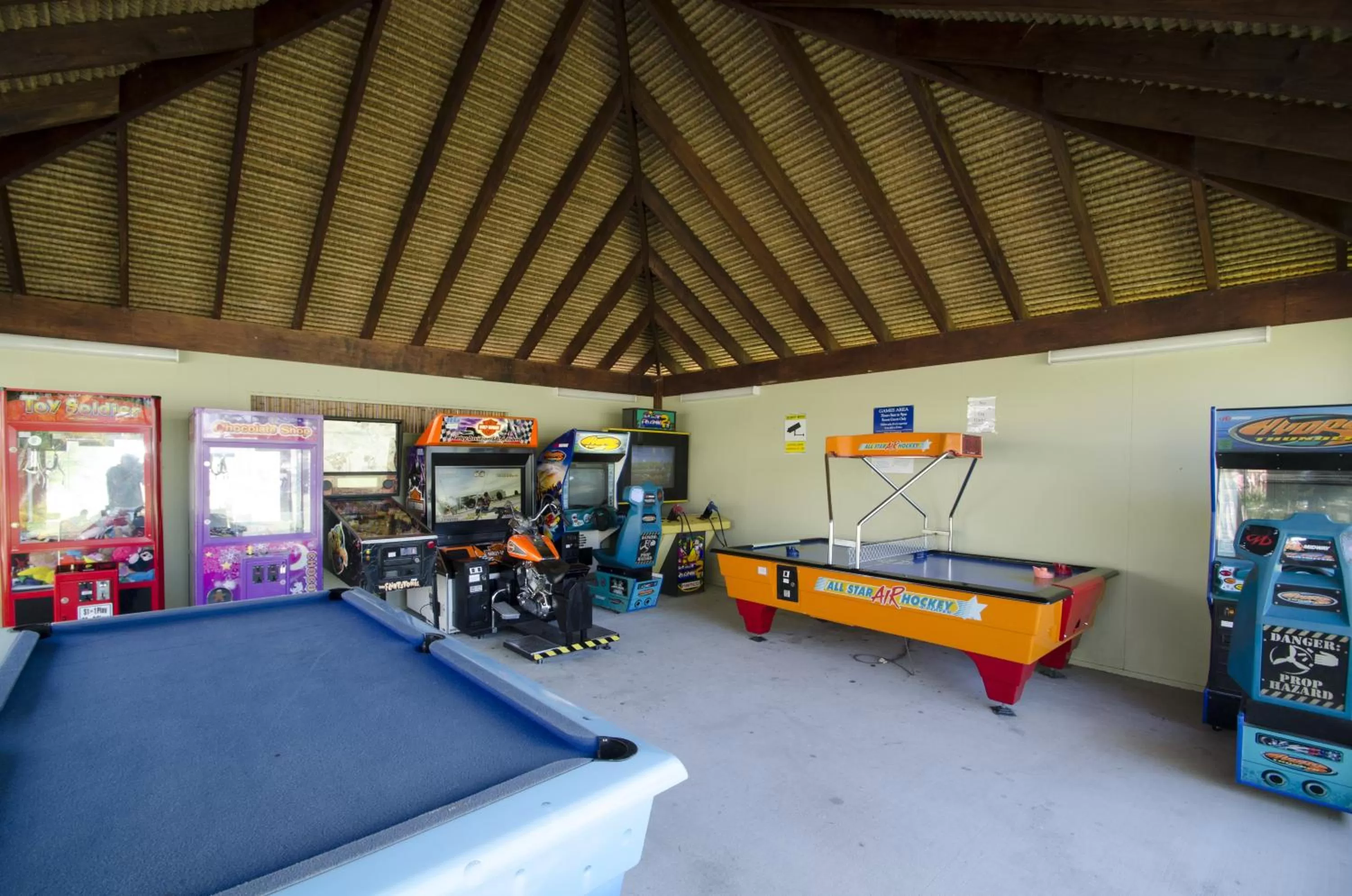 Game Room in Ivory Palms Resort Noosa