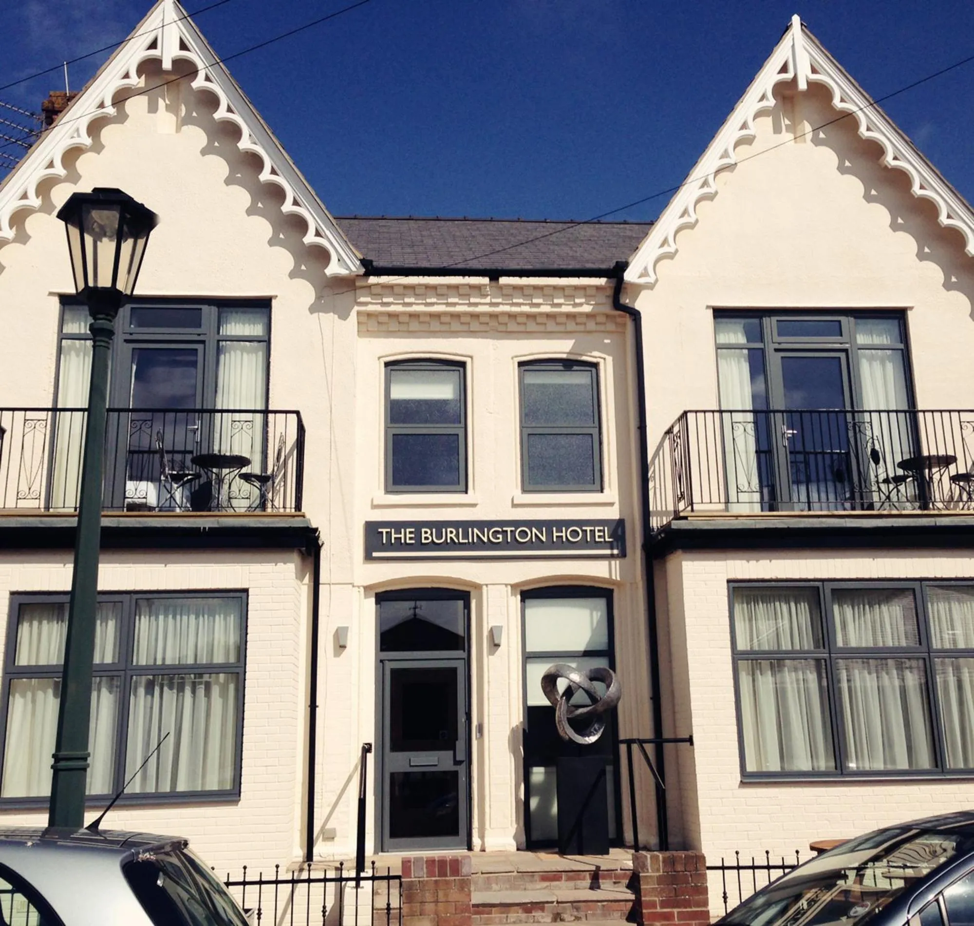 Facade/entrance in The Burlington Hotel