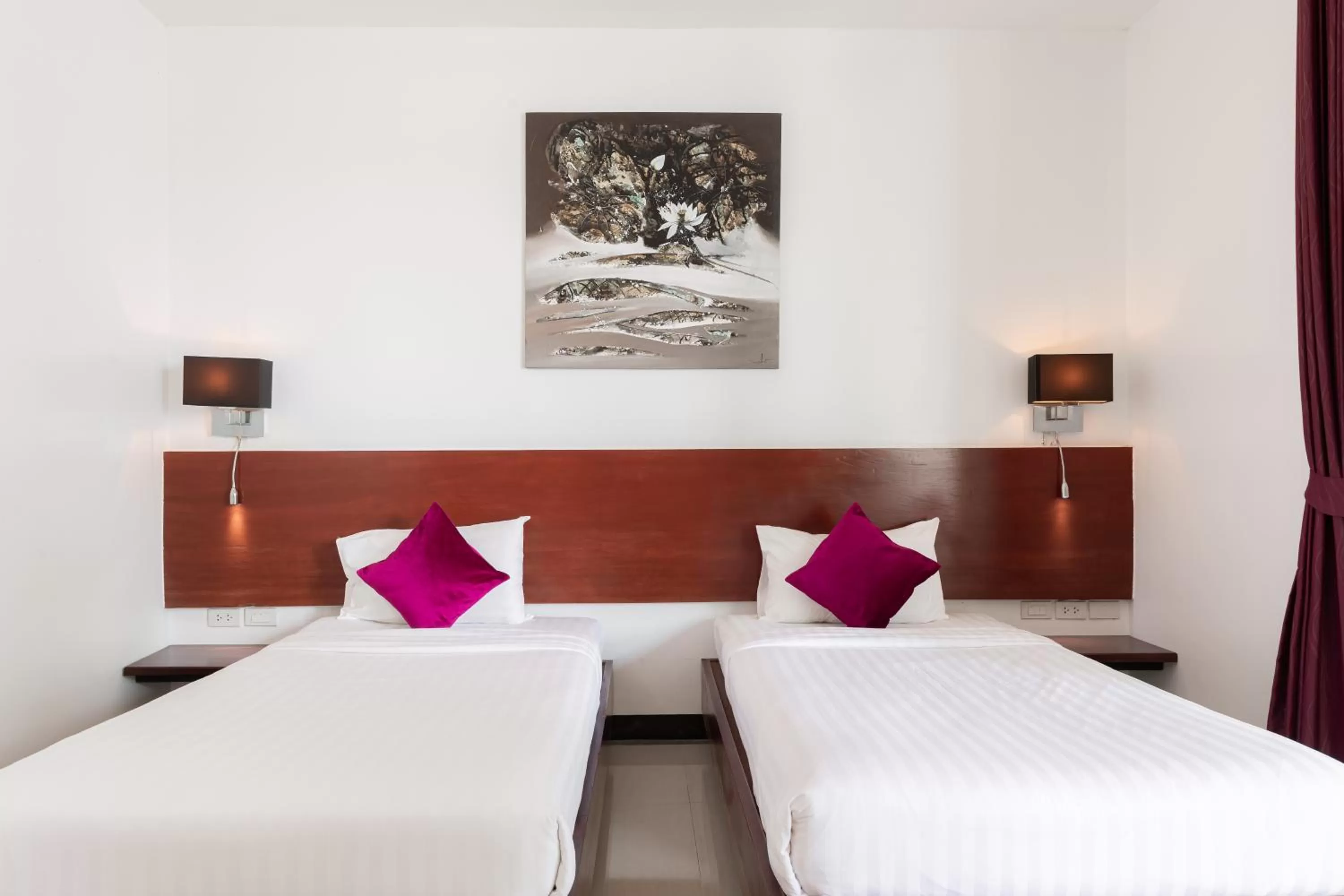 Bedroom, Bed in Green View Village Resort