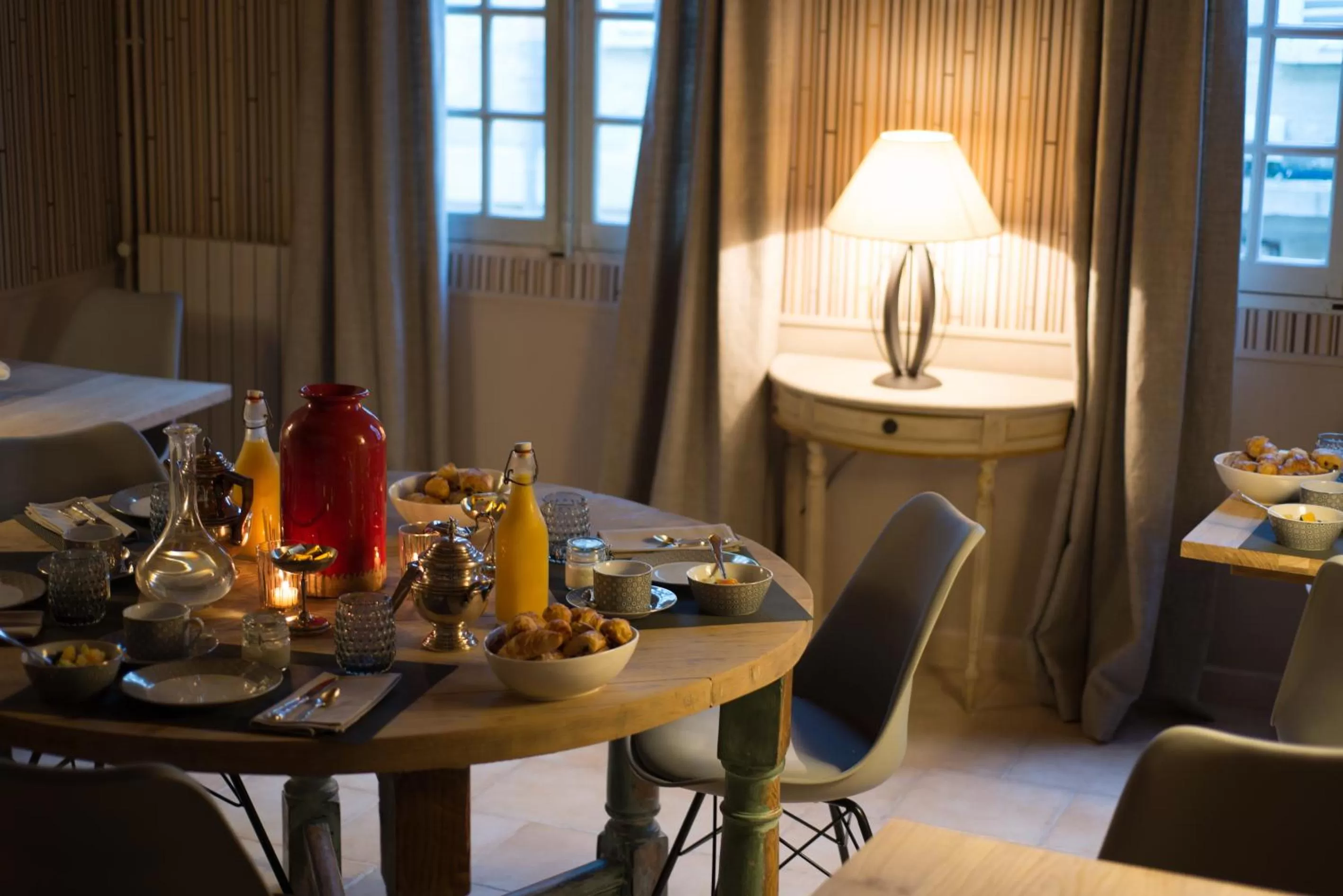 Dining area in La Banasterie