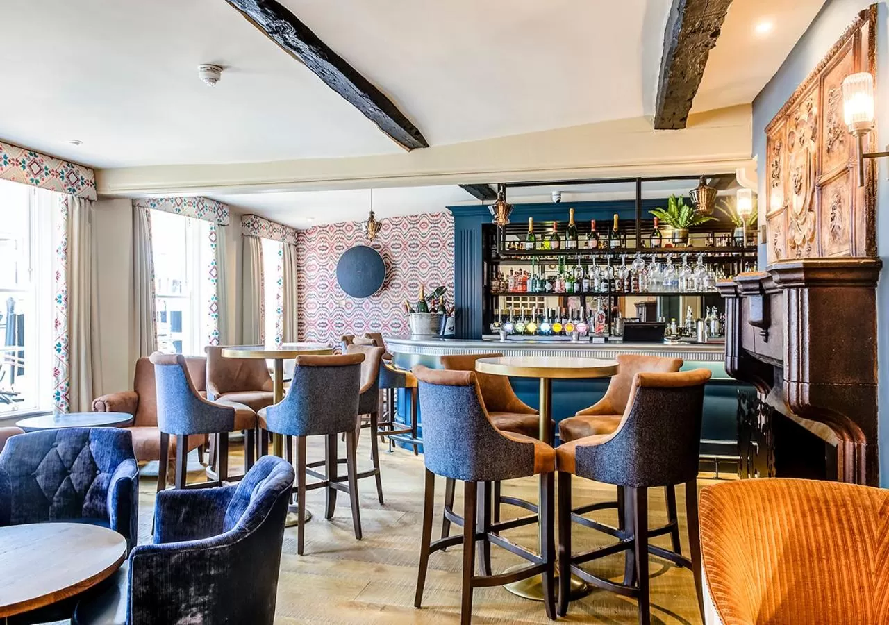 Lounge or bar in The George Hotel Colchester