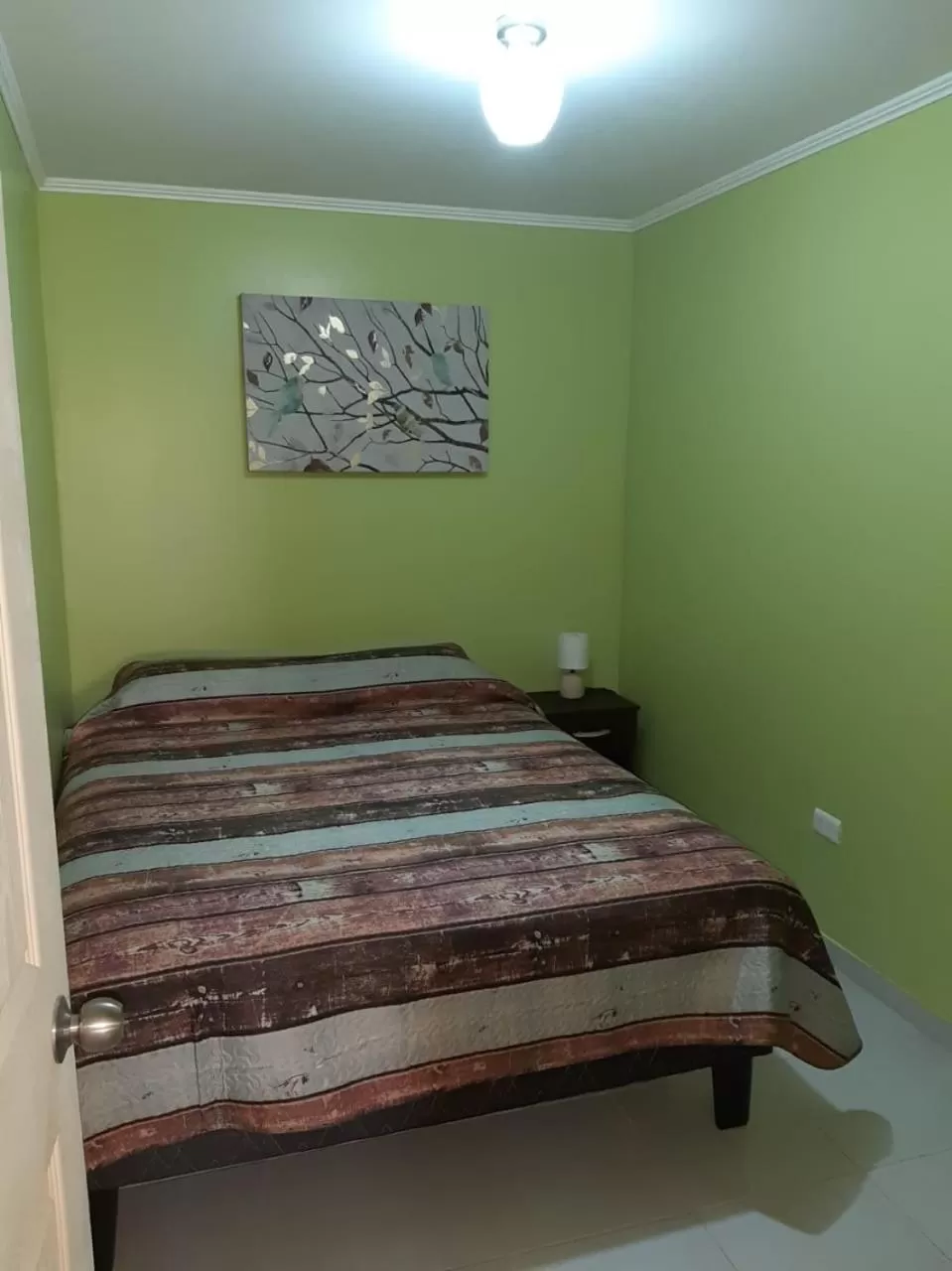 Bed in Hostal D' Silvia