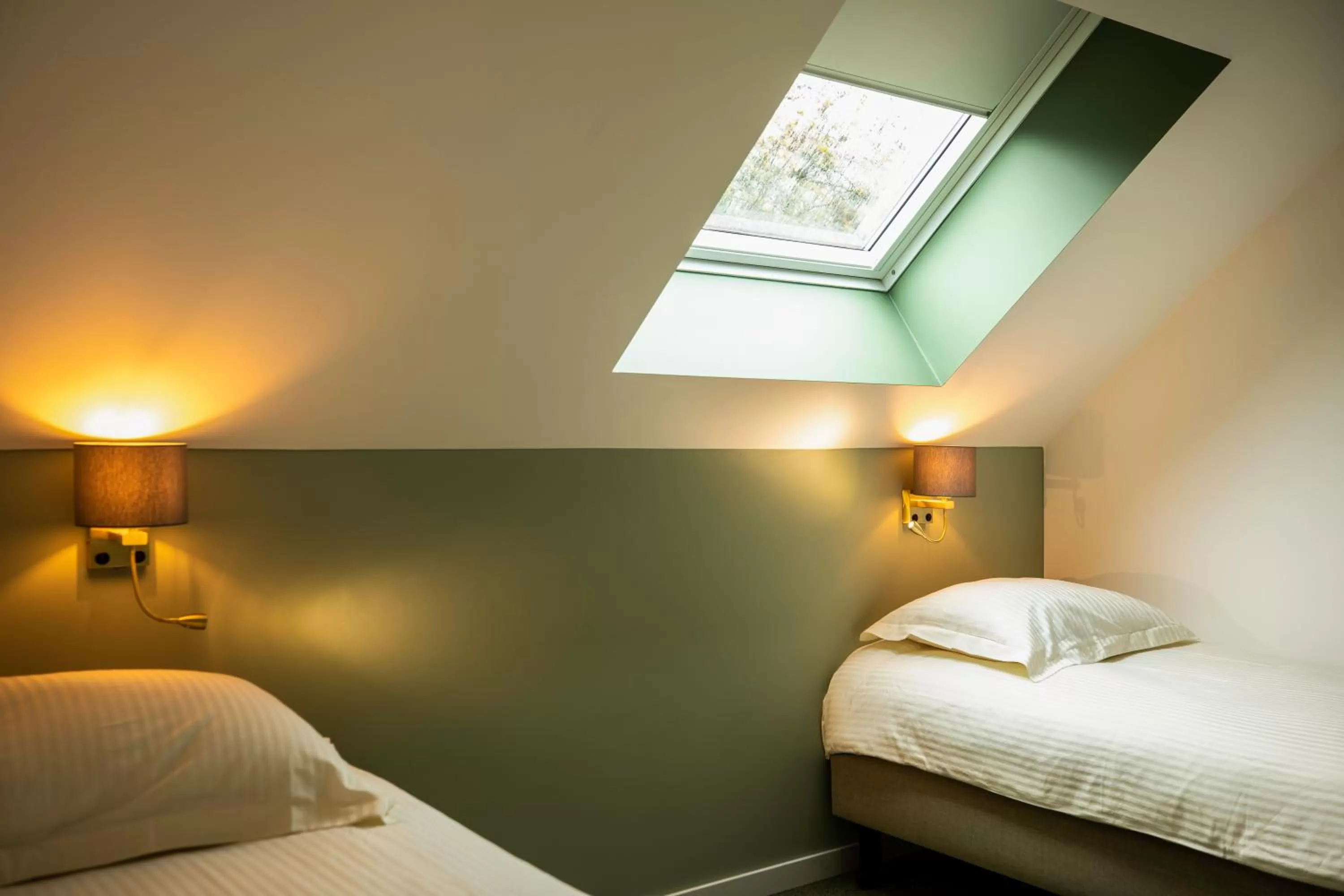 Bedroom, Bed in City Housing Genk