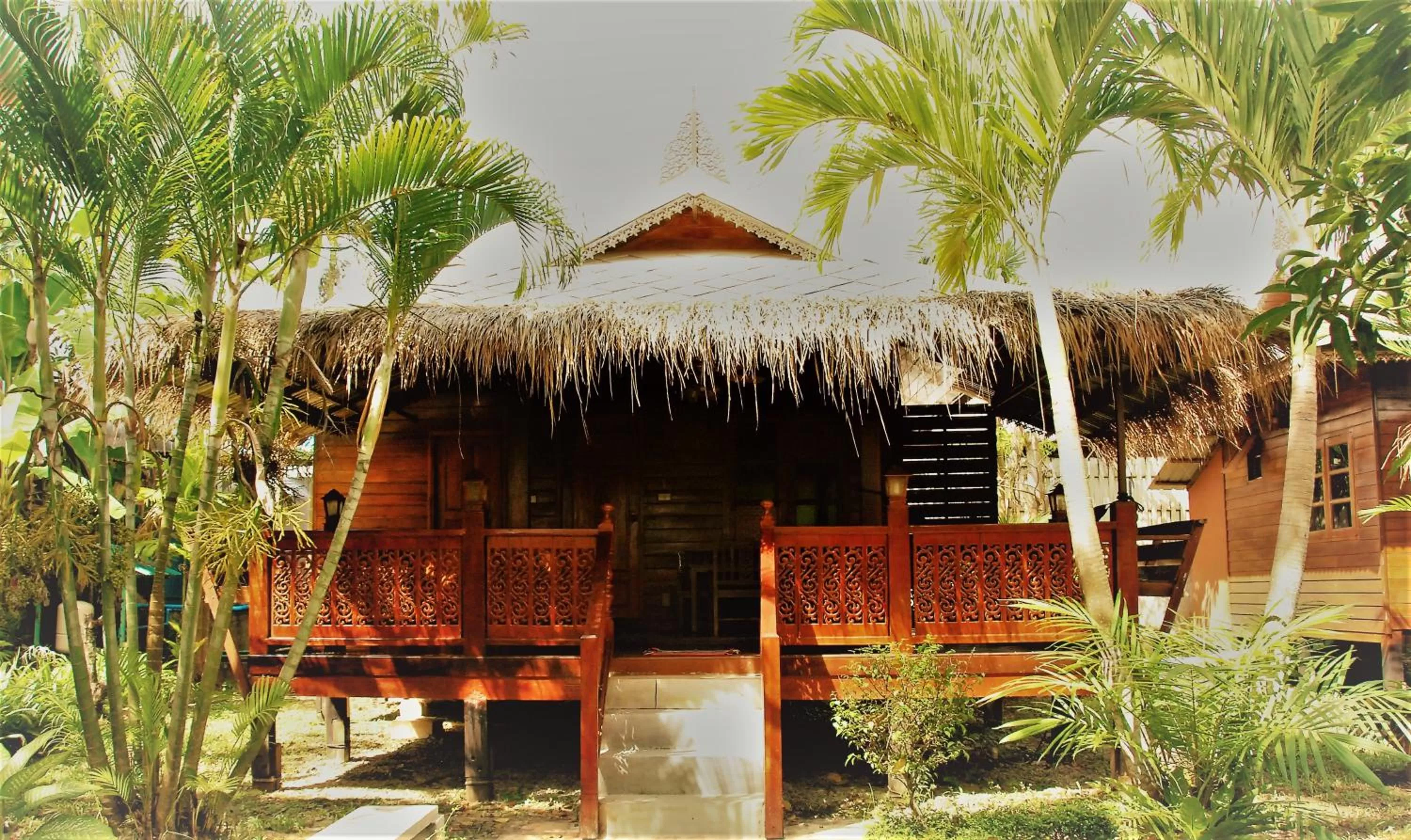 Balcony/Terrace in Cozy Garden Resort