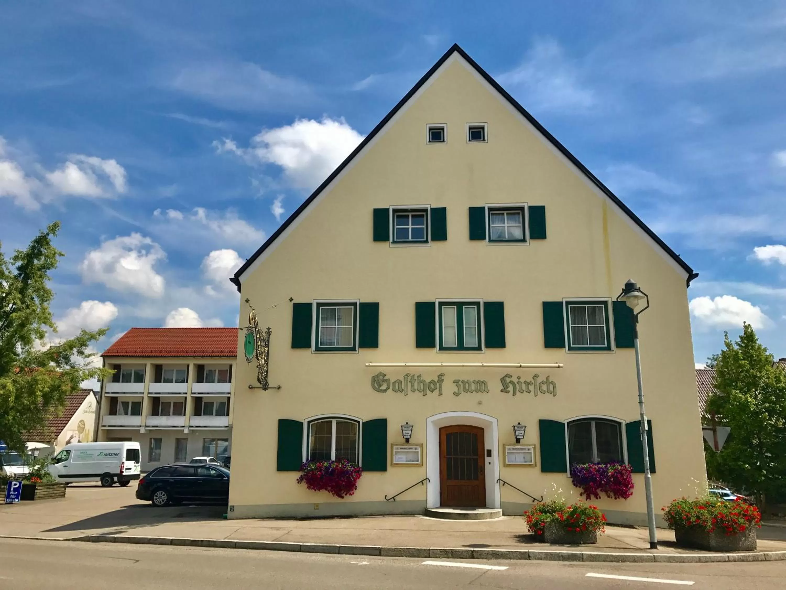 Property building in Hotel zum Hirsch