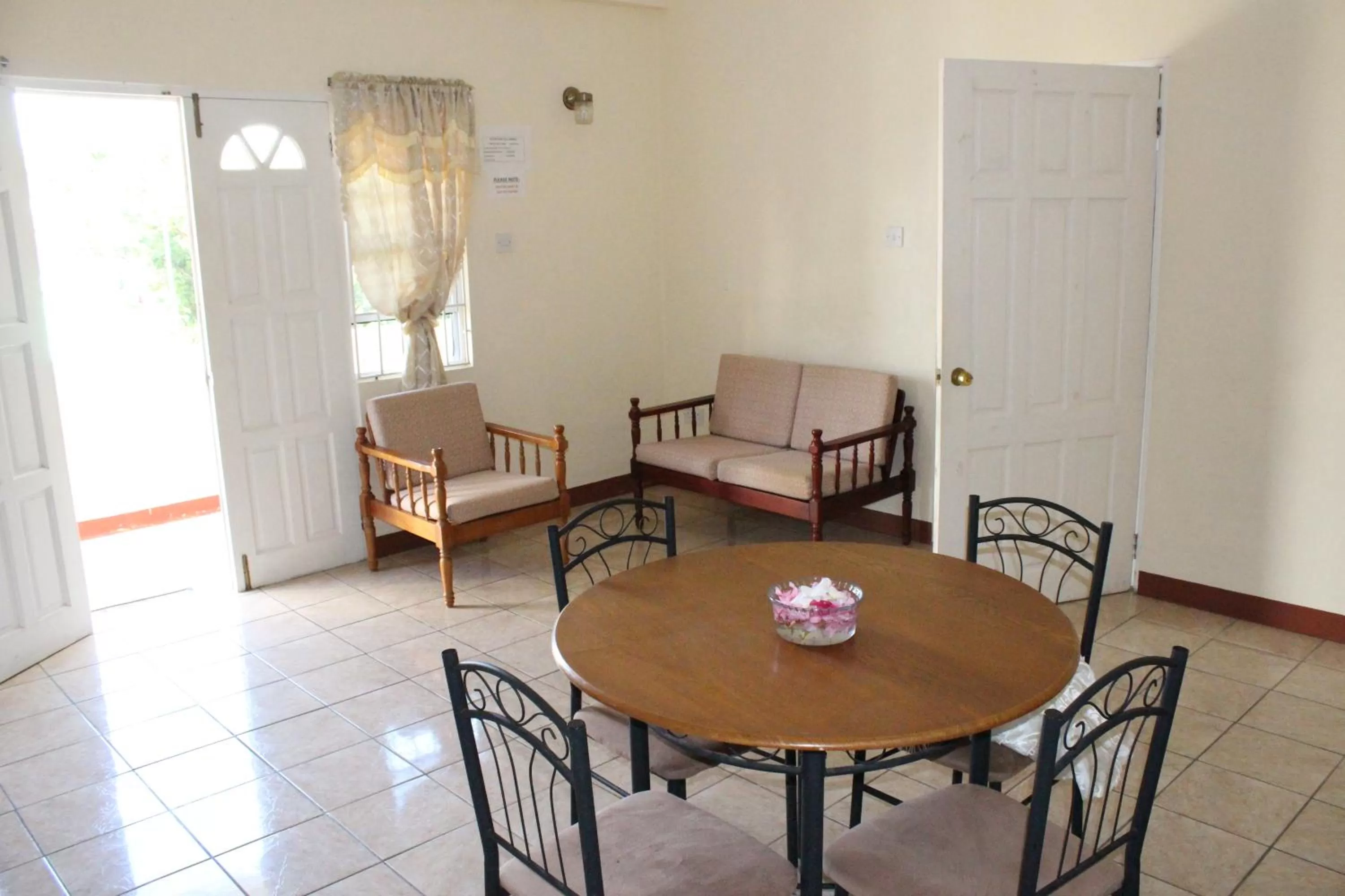 Seating area in The Relax Inn