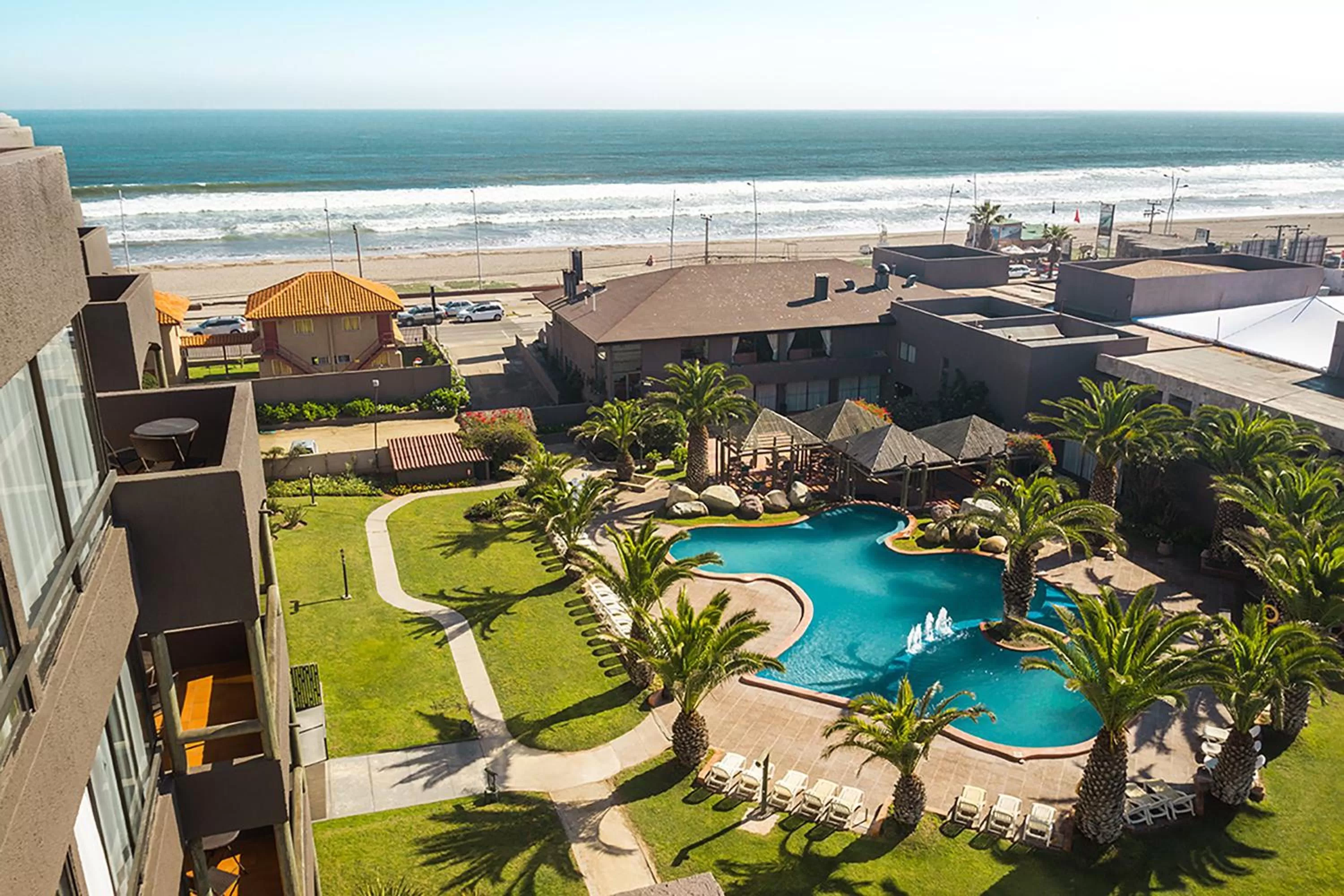 Inner courtyard view in Hotel Club La Serena