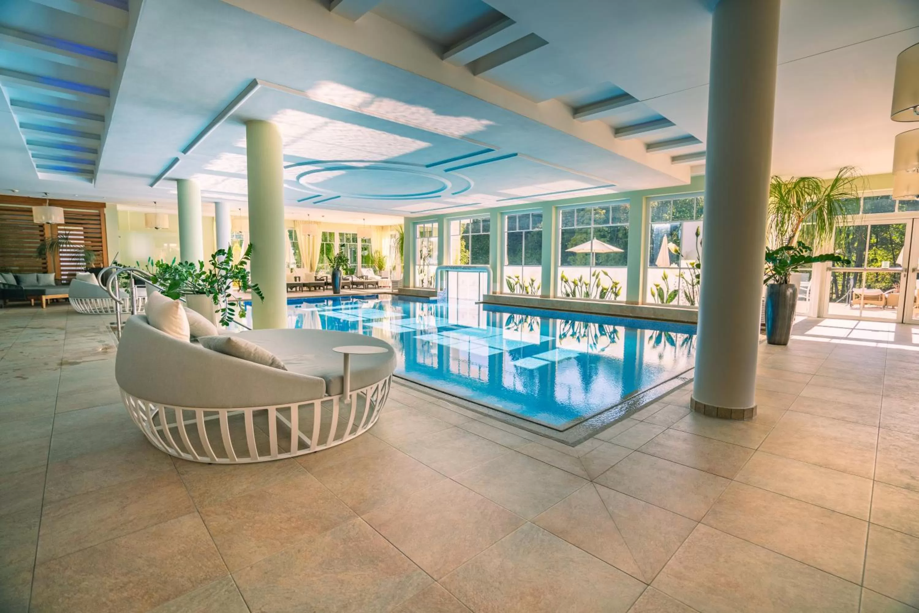 Swimming pool in Grandhotel Lienz Business-Wellness & Gourmet