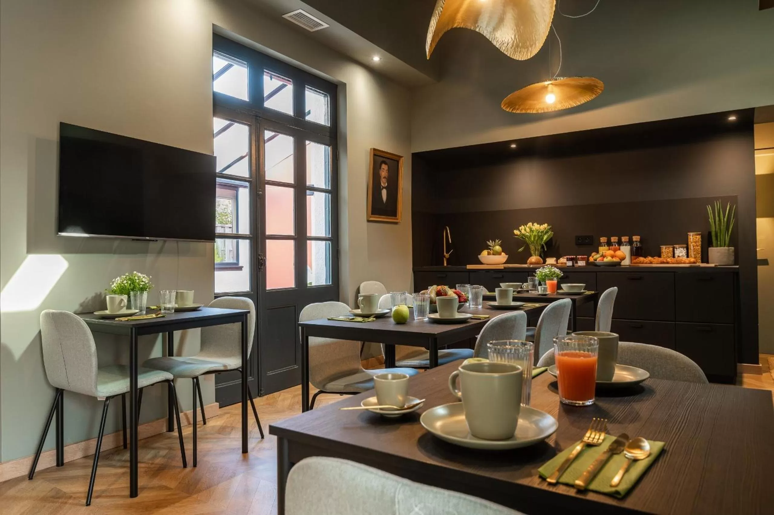Dining area in La Maison de Jean by Maison Bacou