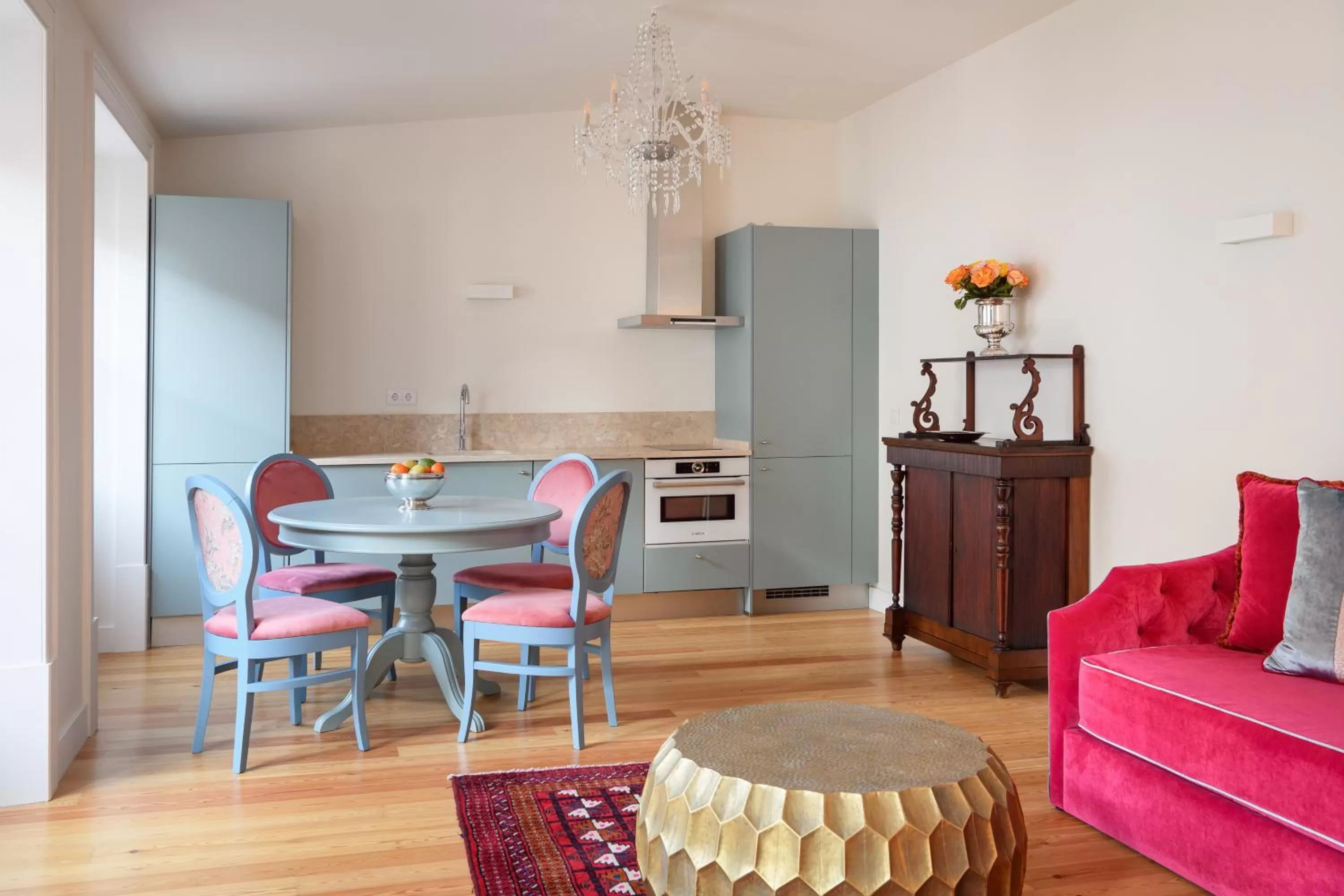 Kitchen or kitchenette in Residentas Arco do Bandeira