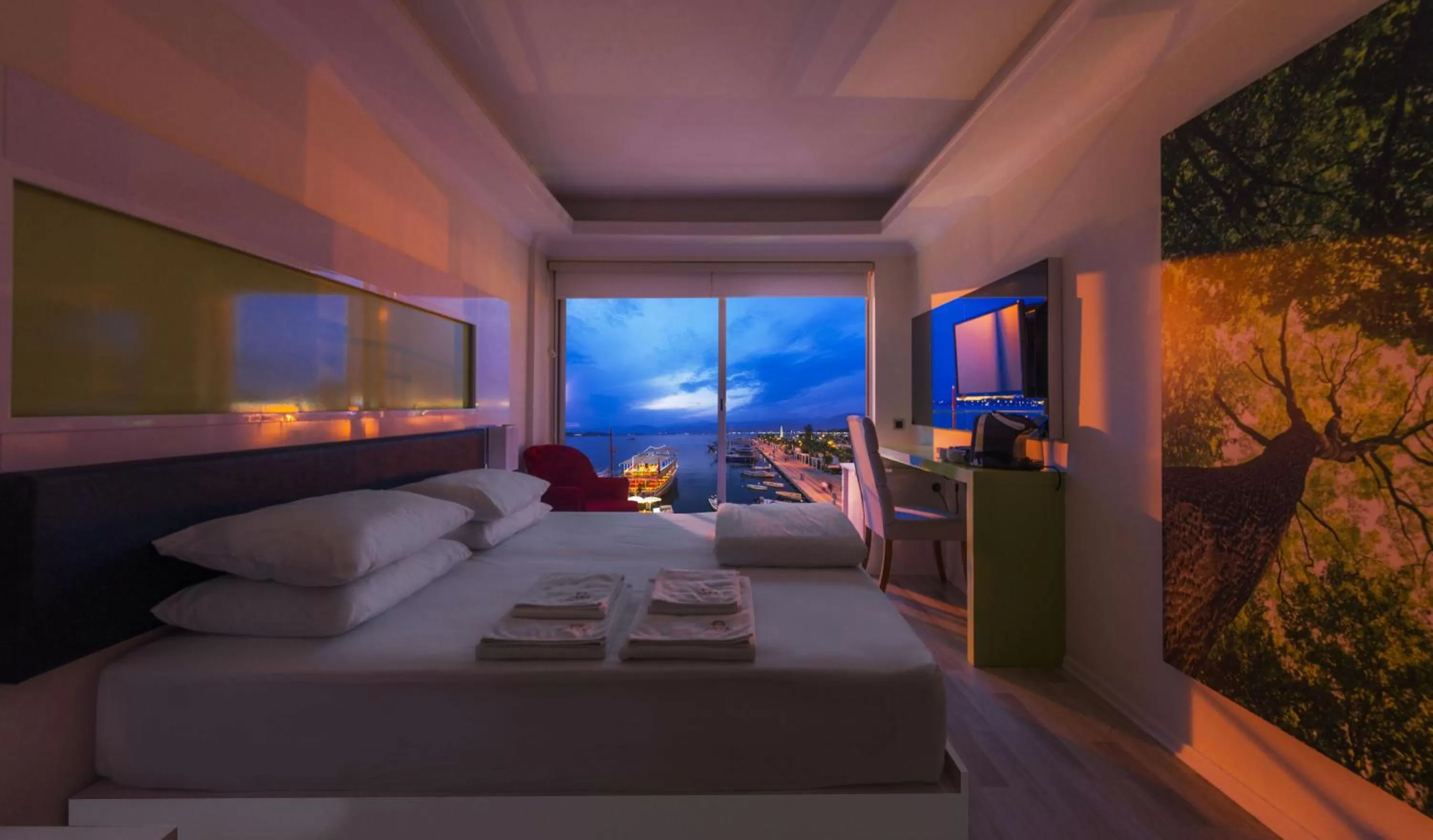 Bed in Orka Boutique Hotel