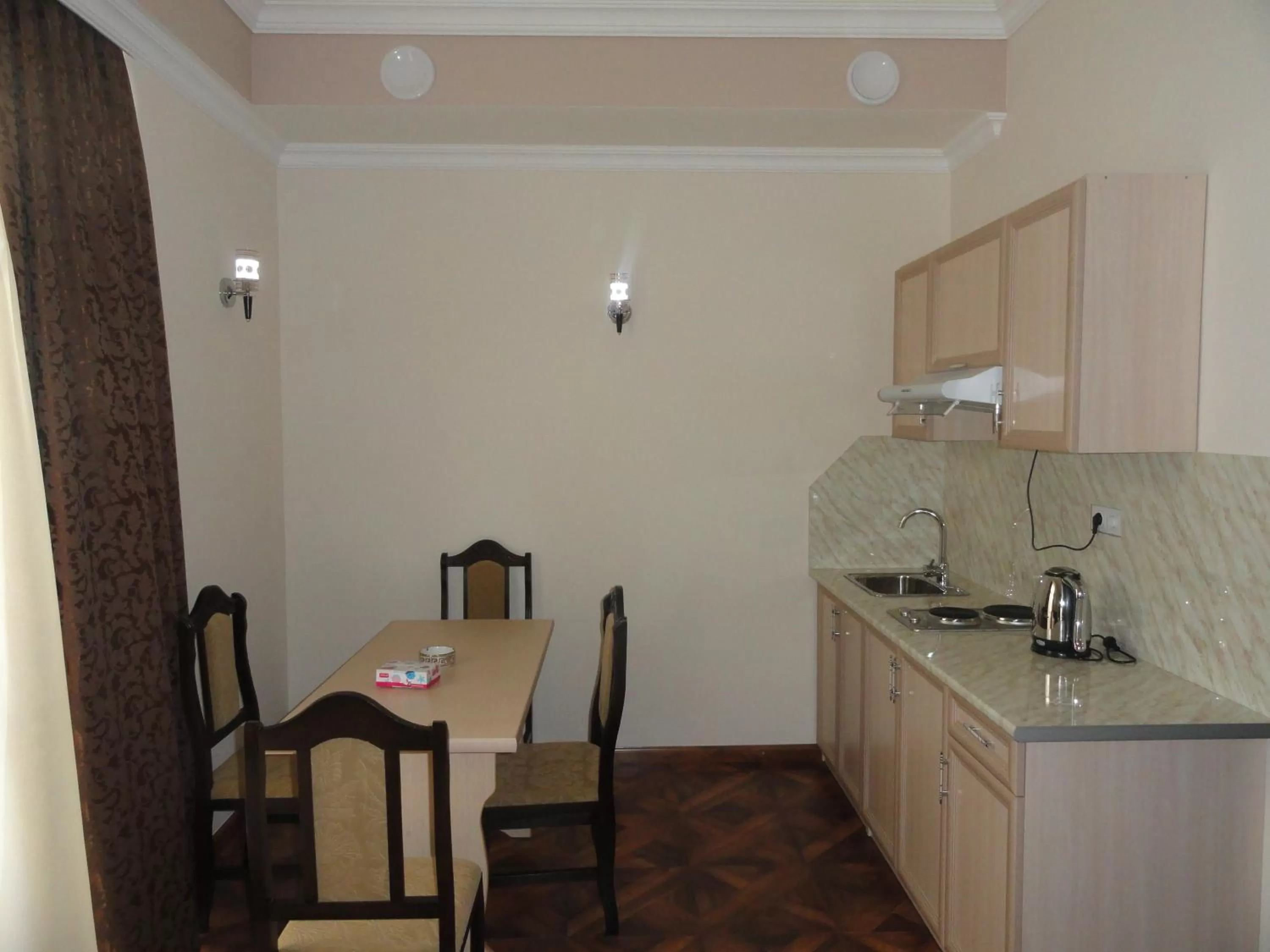 Kitchen or kitchenette in Diana Hotel
