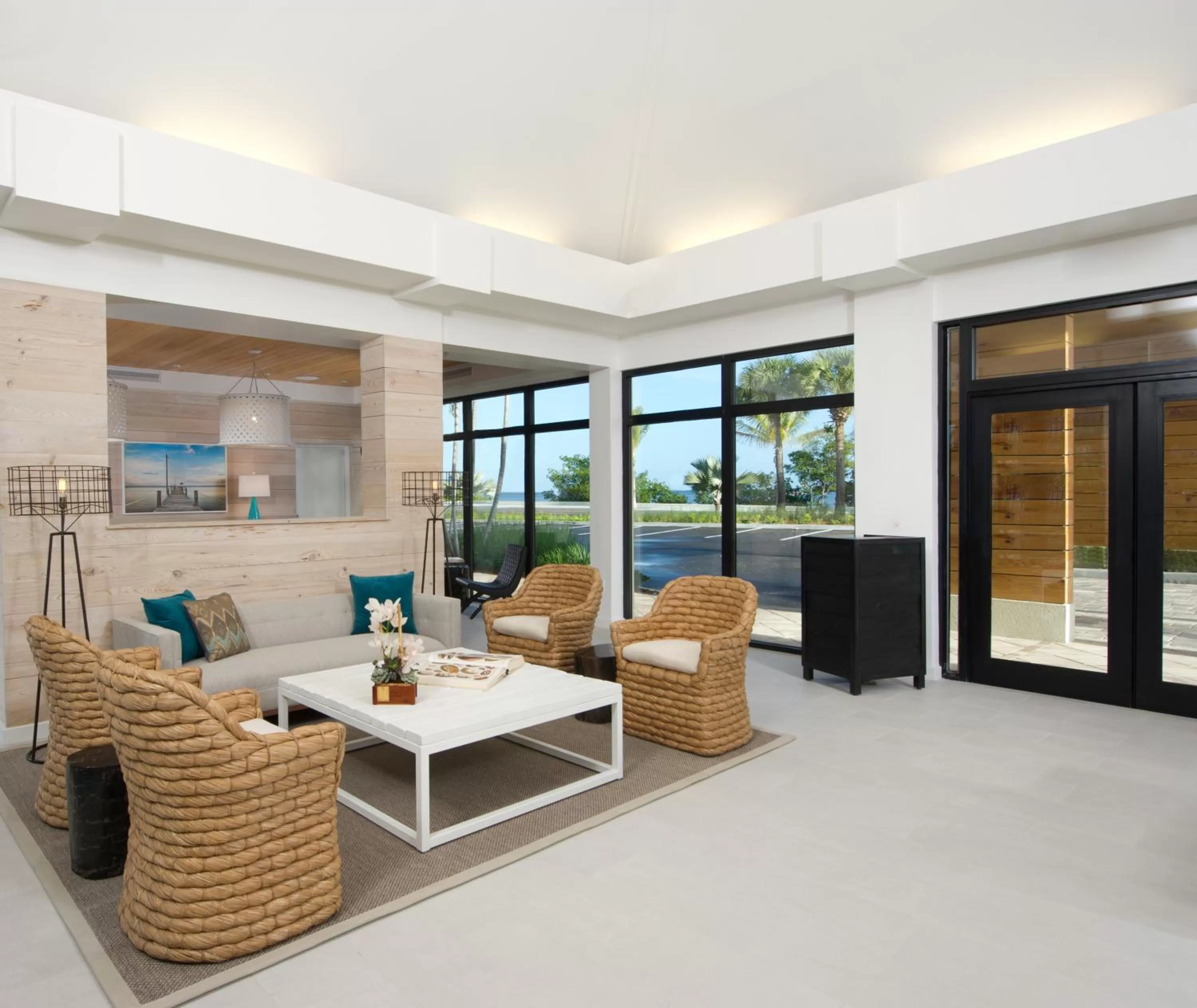 Lobby or reception in The Gates Hotel Key West